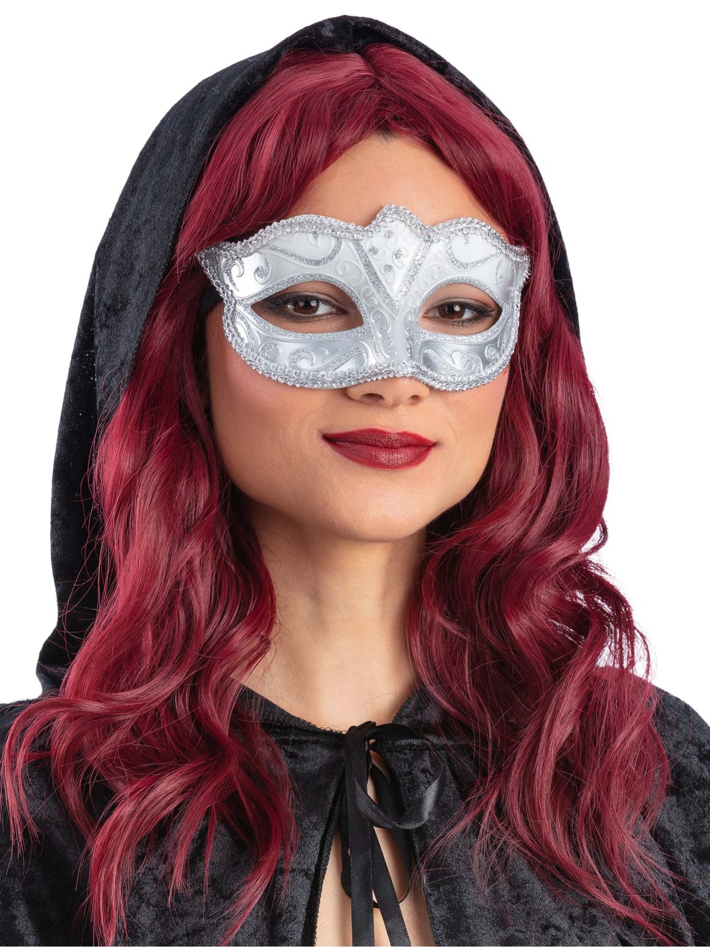 Silver Venetian Masquerade Eyemask Wholesale