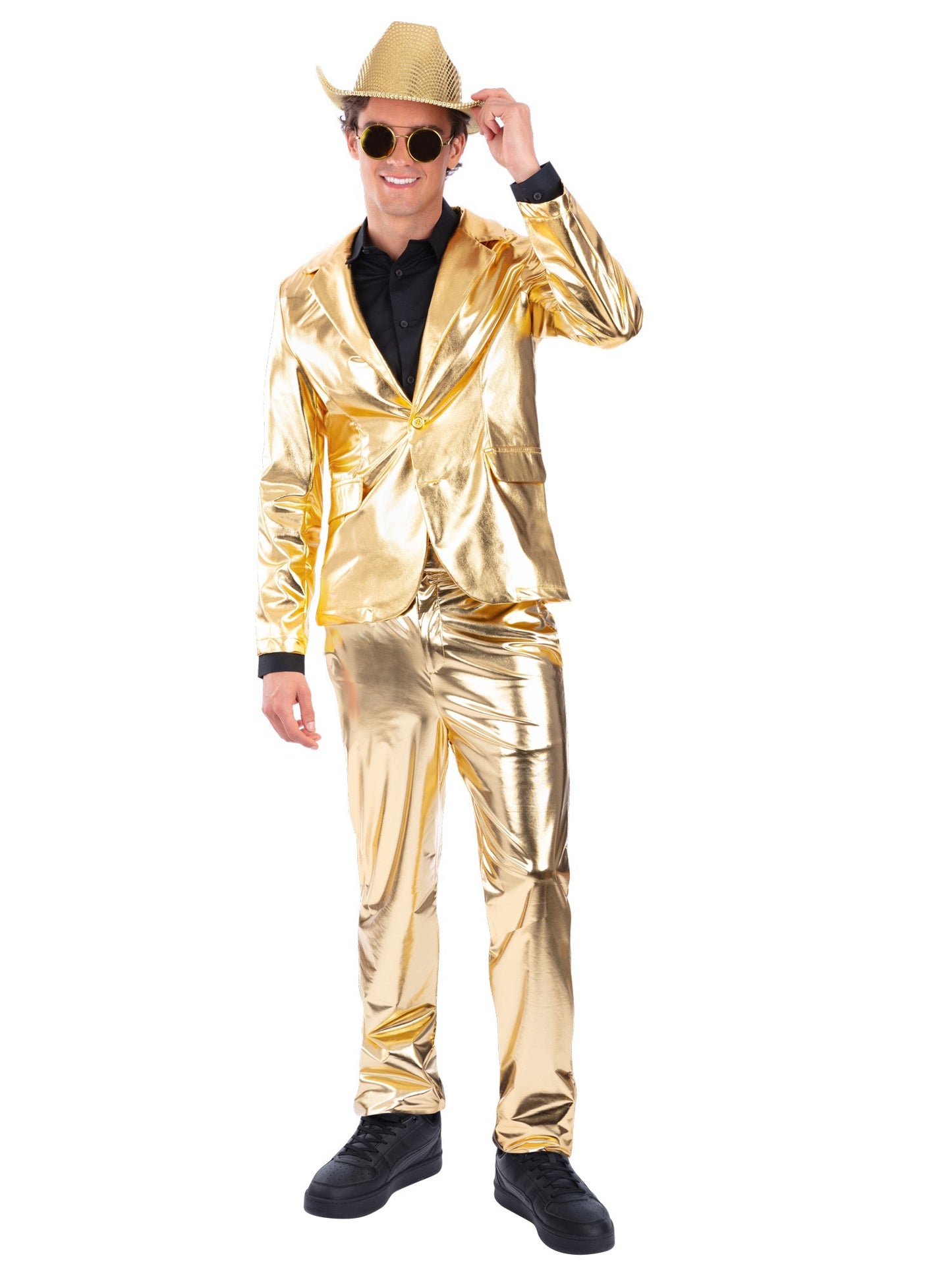 24 Carat Gold Jacket, Metallic Gold Wholesale