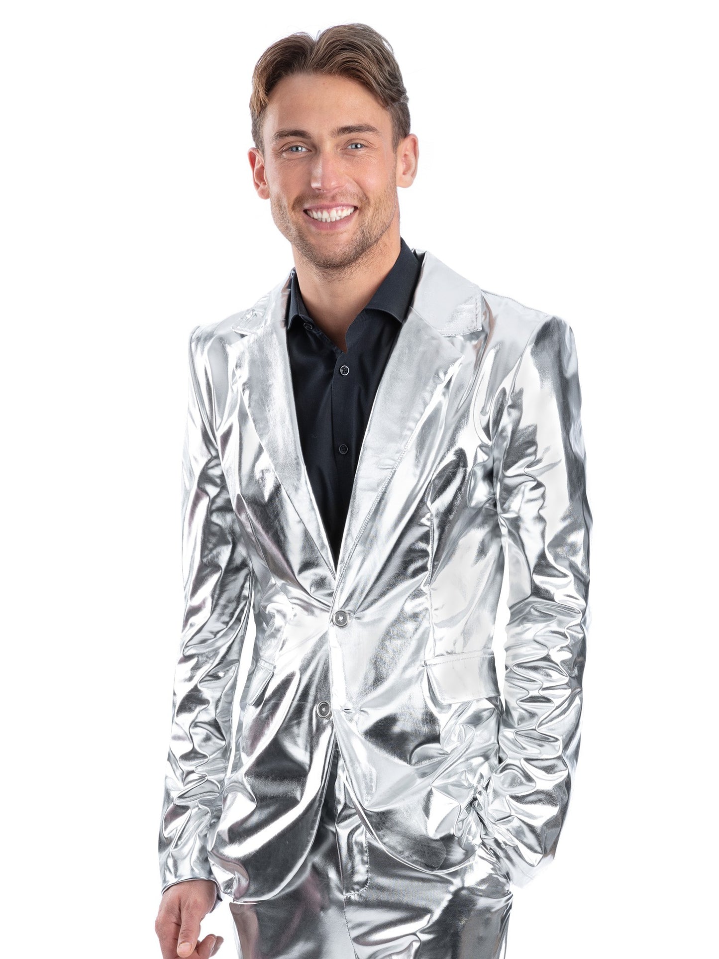 Sterling Silver Jacket, Metallic Silver Wholesale