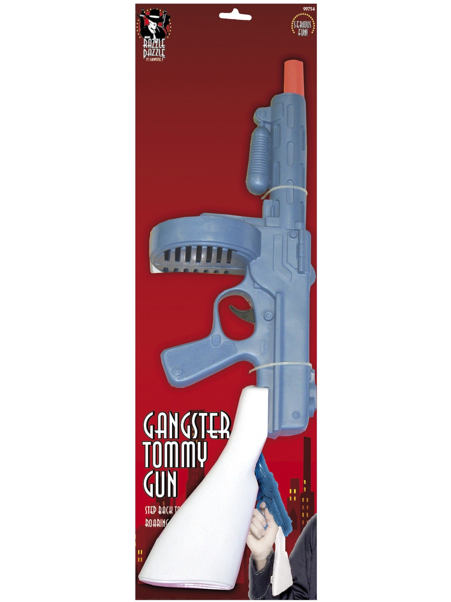 Gangster's Tommy Gun, Blue Wholesale