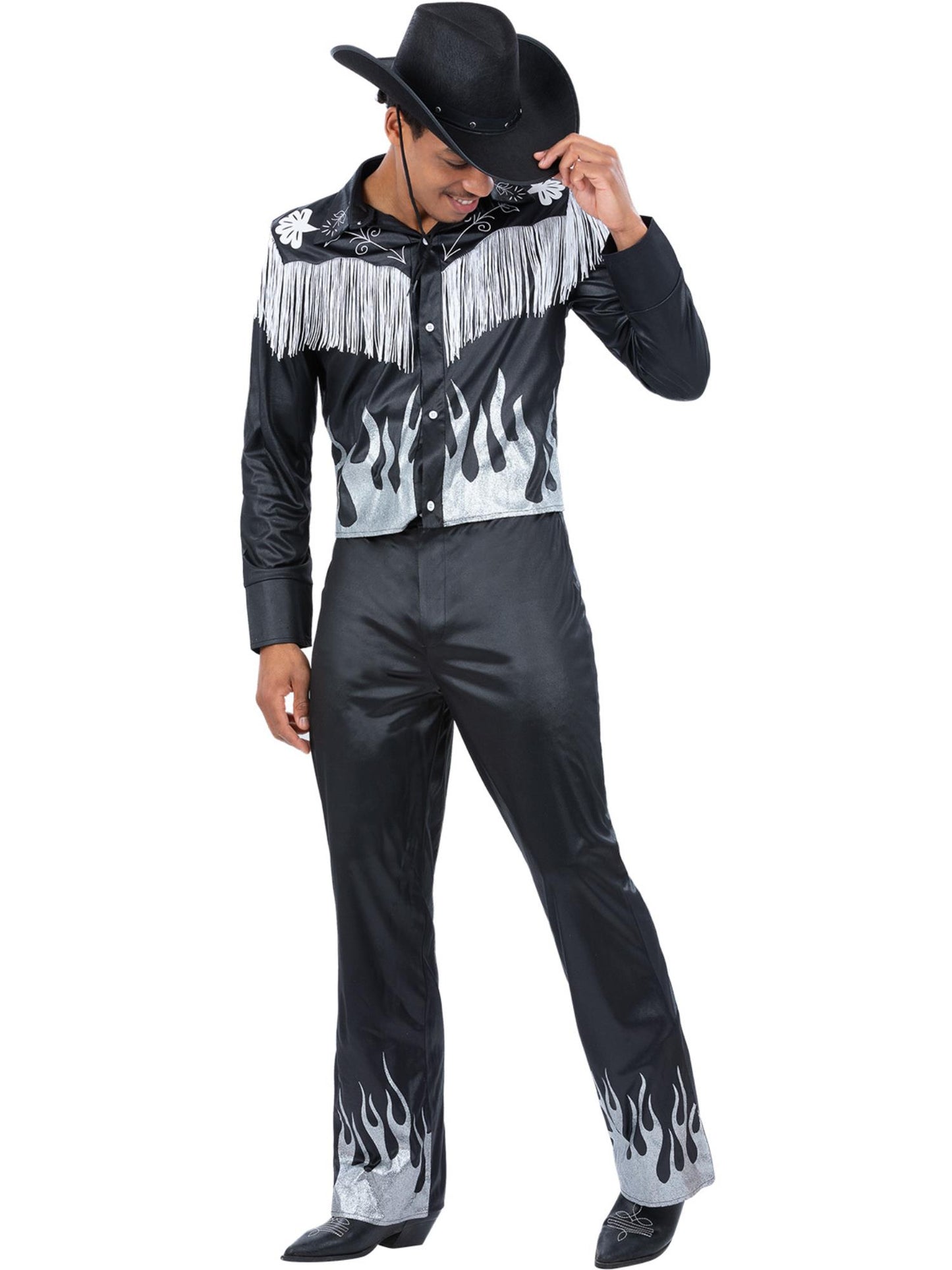 Black Glamorous Cowboy Costume Wholesale