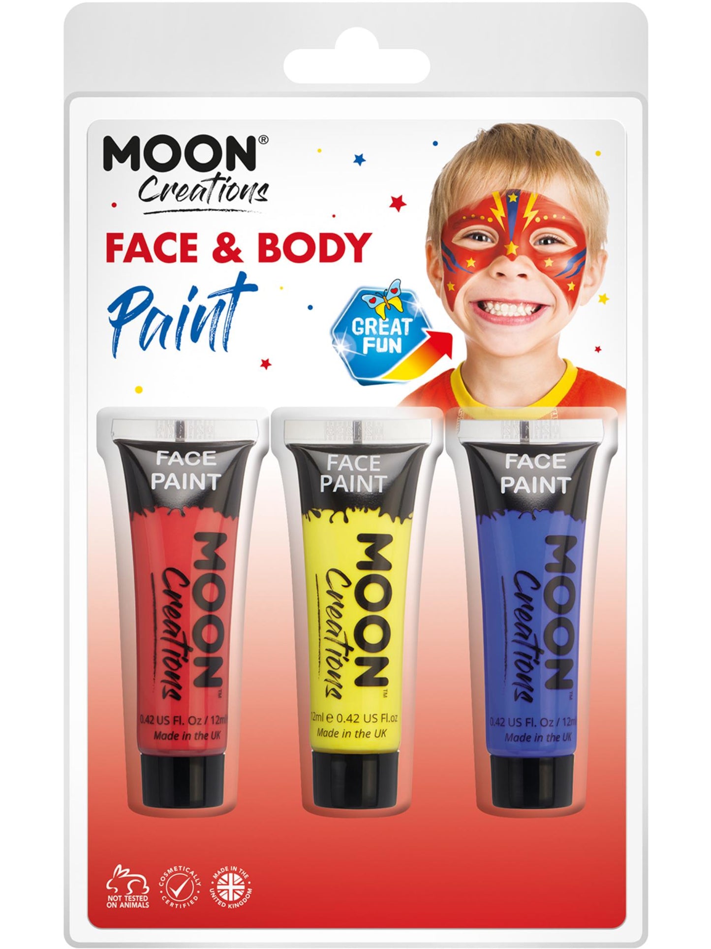 Moon Creations Face & Body Paint, Wholesale