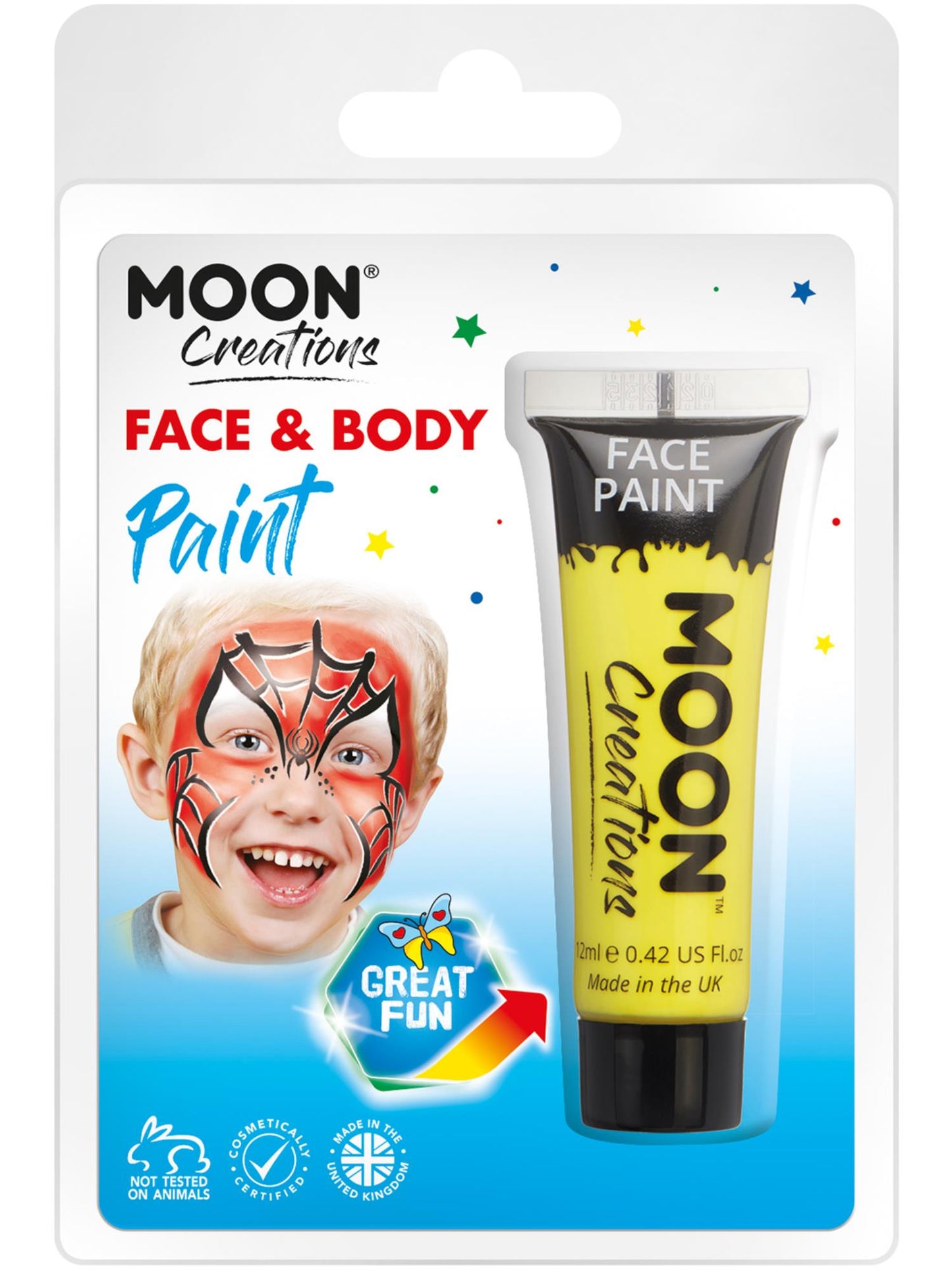 Moon Creations Face & Body Paint, Yellow Wholesale