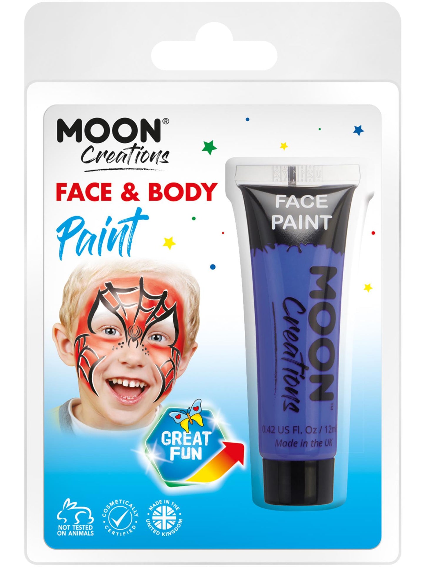 Moon Creations Face & Body Paint, Dark Blue Wholesale