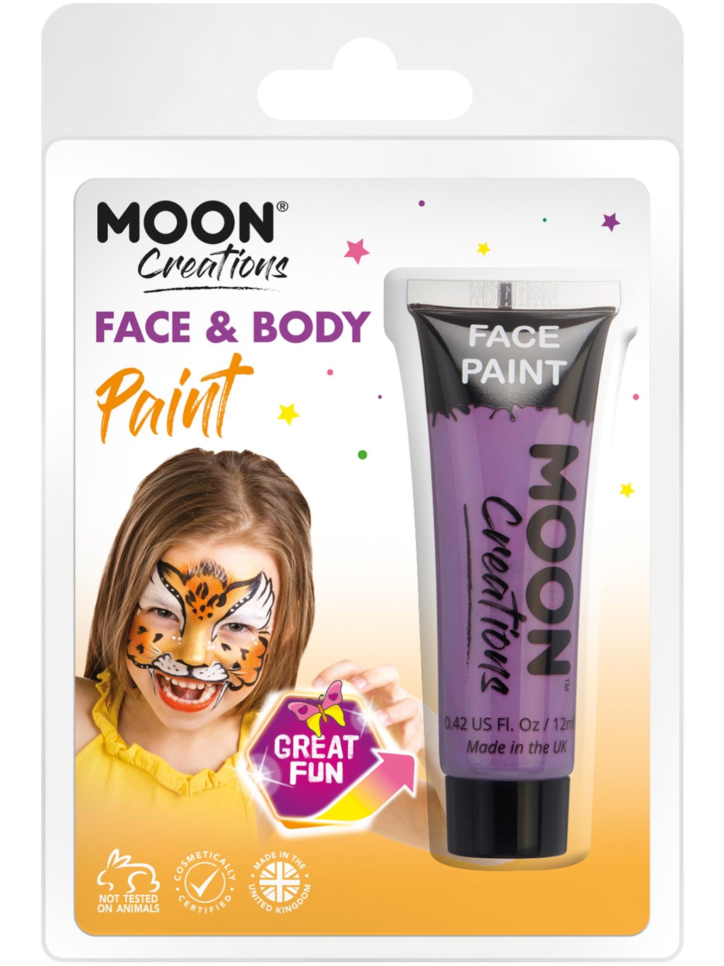 Moon Creations Face & Body Paint, Purple Wholesale