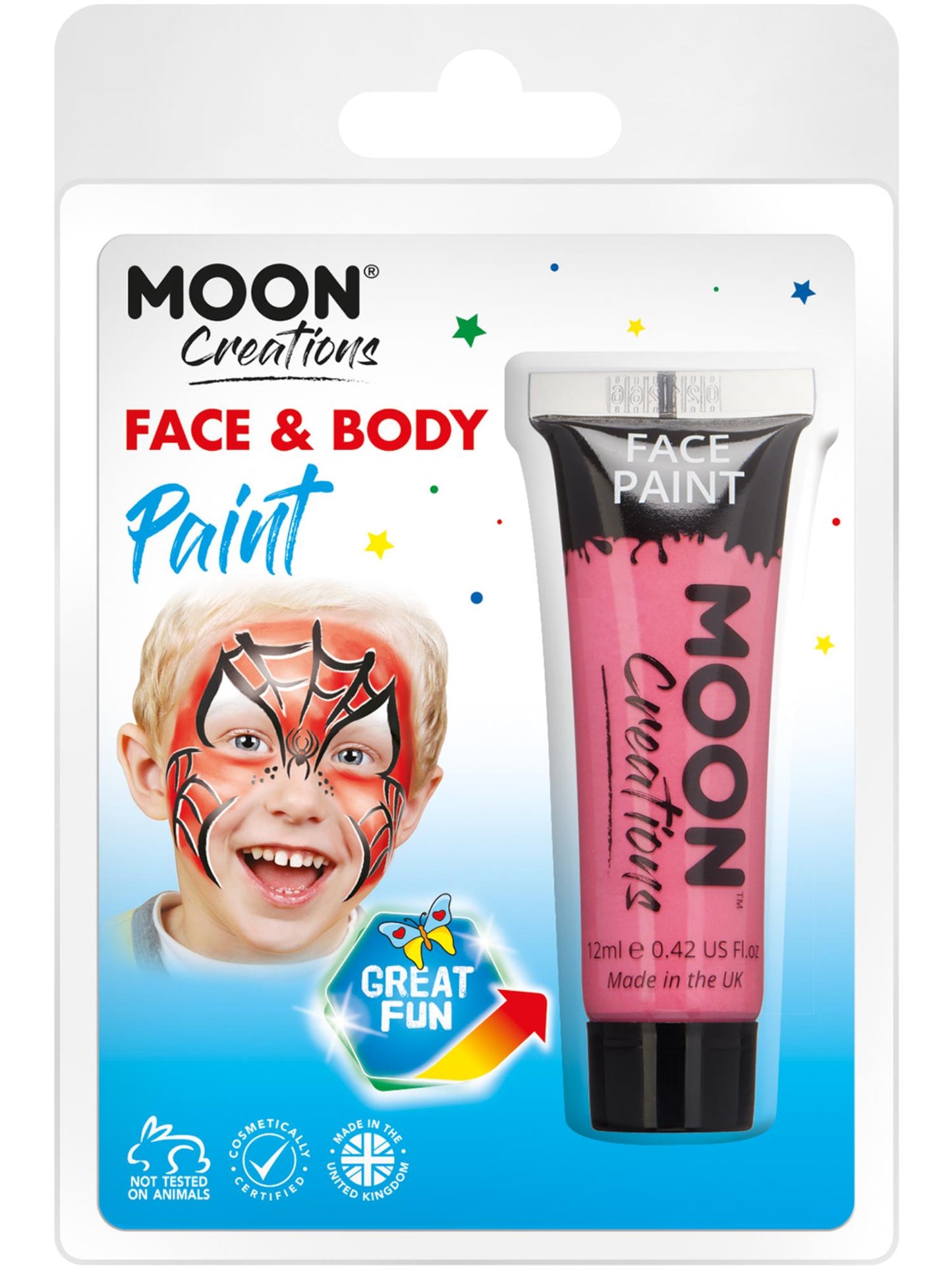 Moon Creations Face & Body Paint, Bright Pink Wholesale