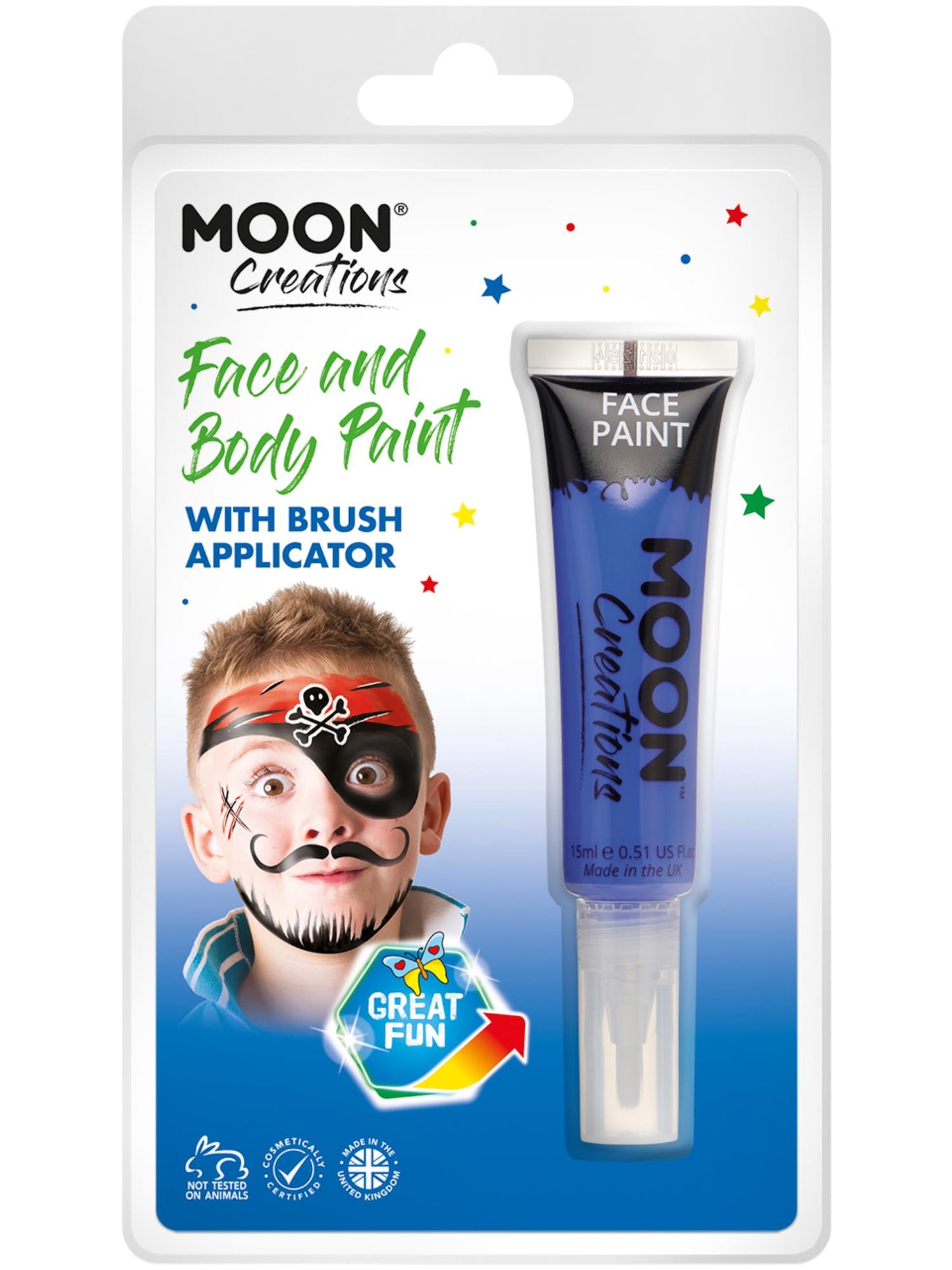Moon Creations Face & Body Paints, Dark Blue Wholesale