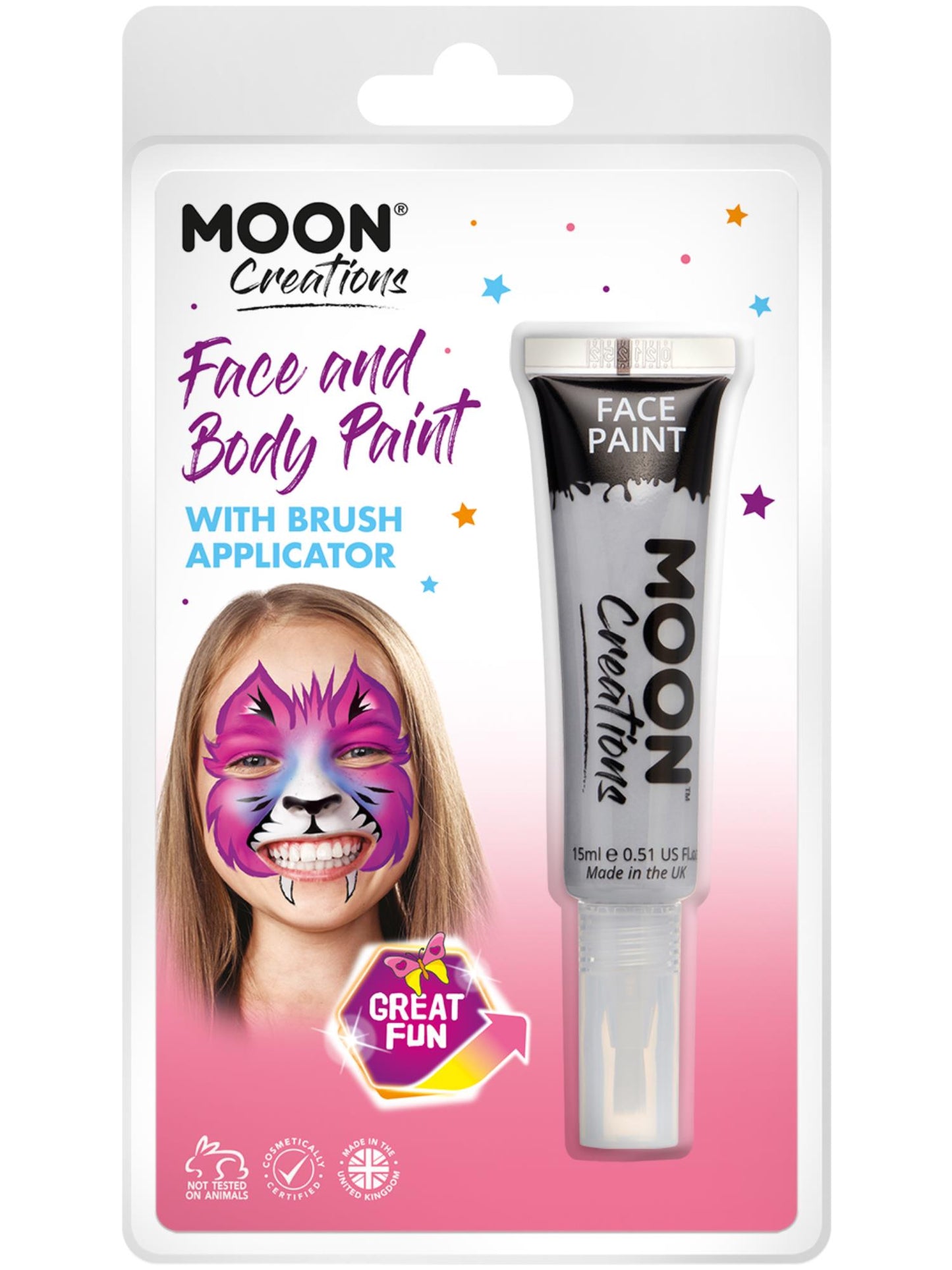 Moon Creations Face & Body Paints, Grey Wholesale