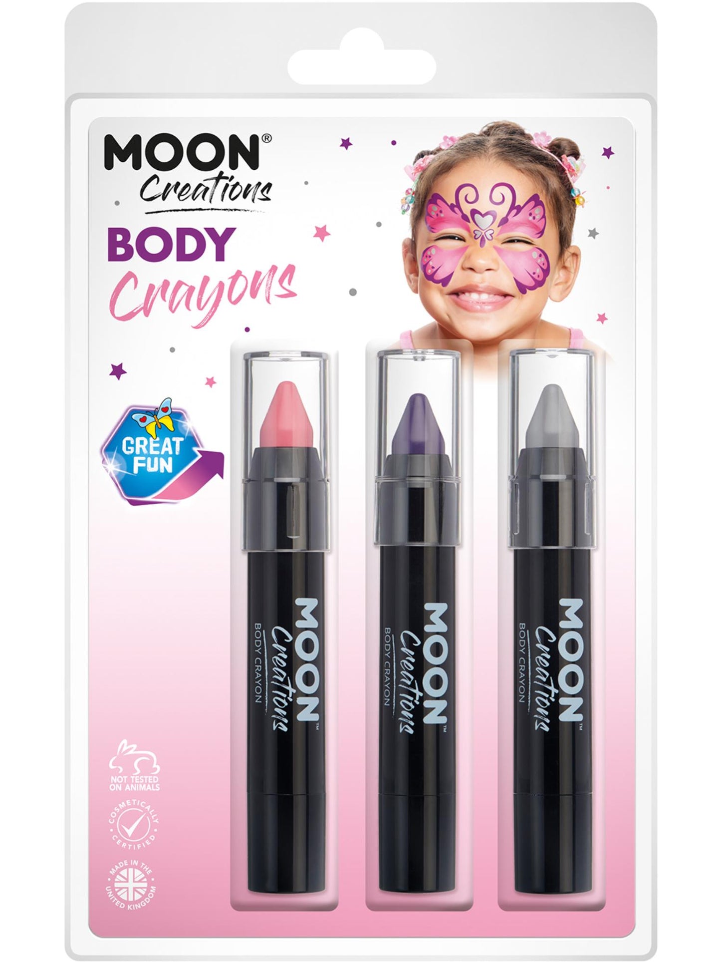 Moon Creations Body Crayons, Wholesale