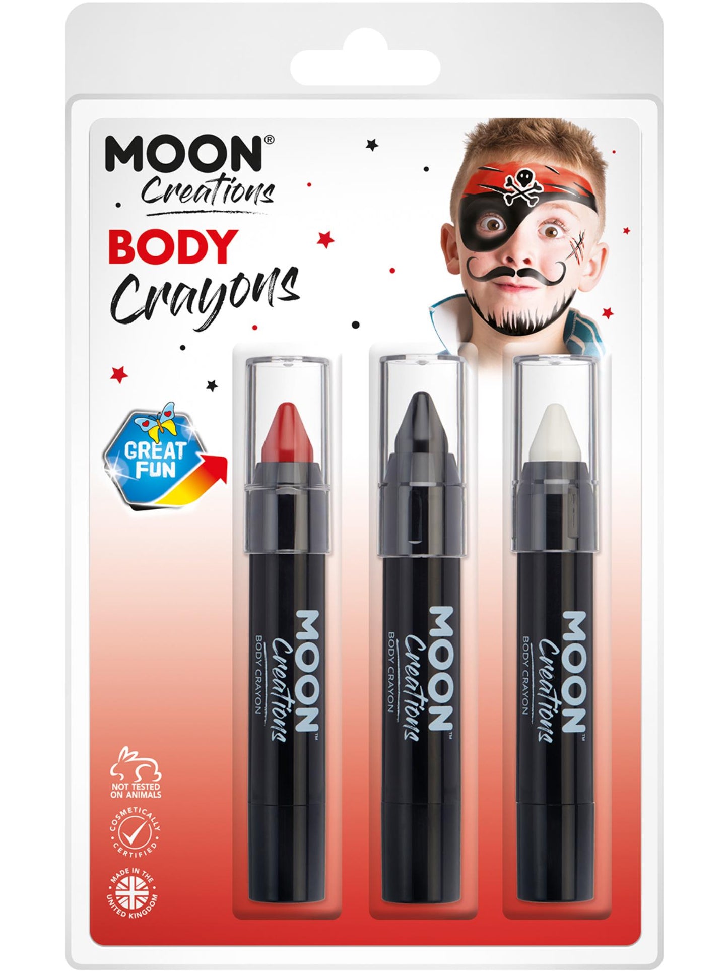 Crayons pour le corps Moon Creations, vente en gros