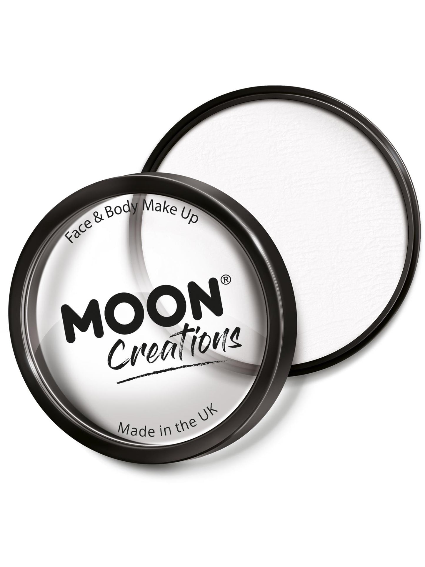 Moon Creations Pro Face Paint Cake Pot, White Wholesale