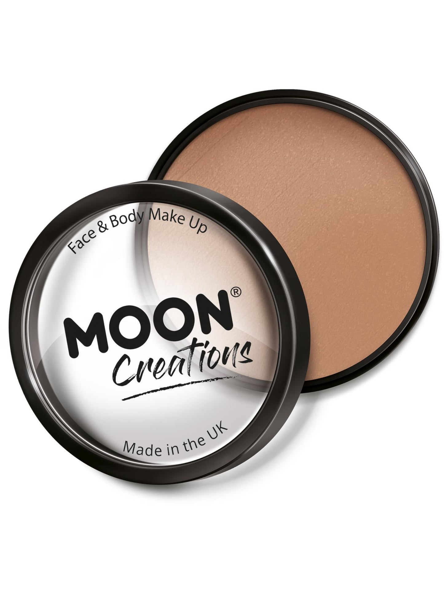 Pot à gâteau de peinture pour le visage Moon Creations Pro, beige, vente en gros