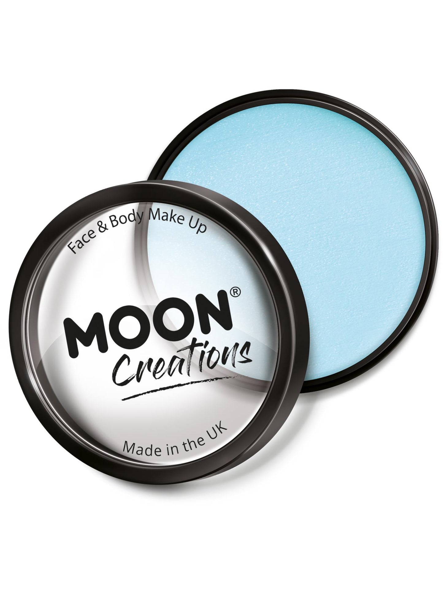 Pot à gâteau de peinture pour le visage Moon Creations Pro, bleu clair, vente en gros