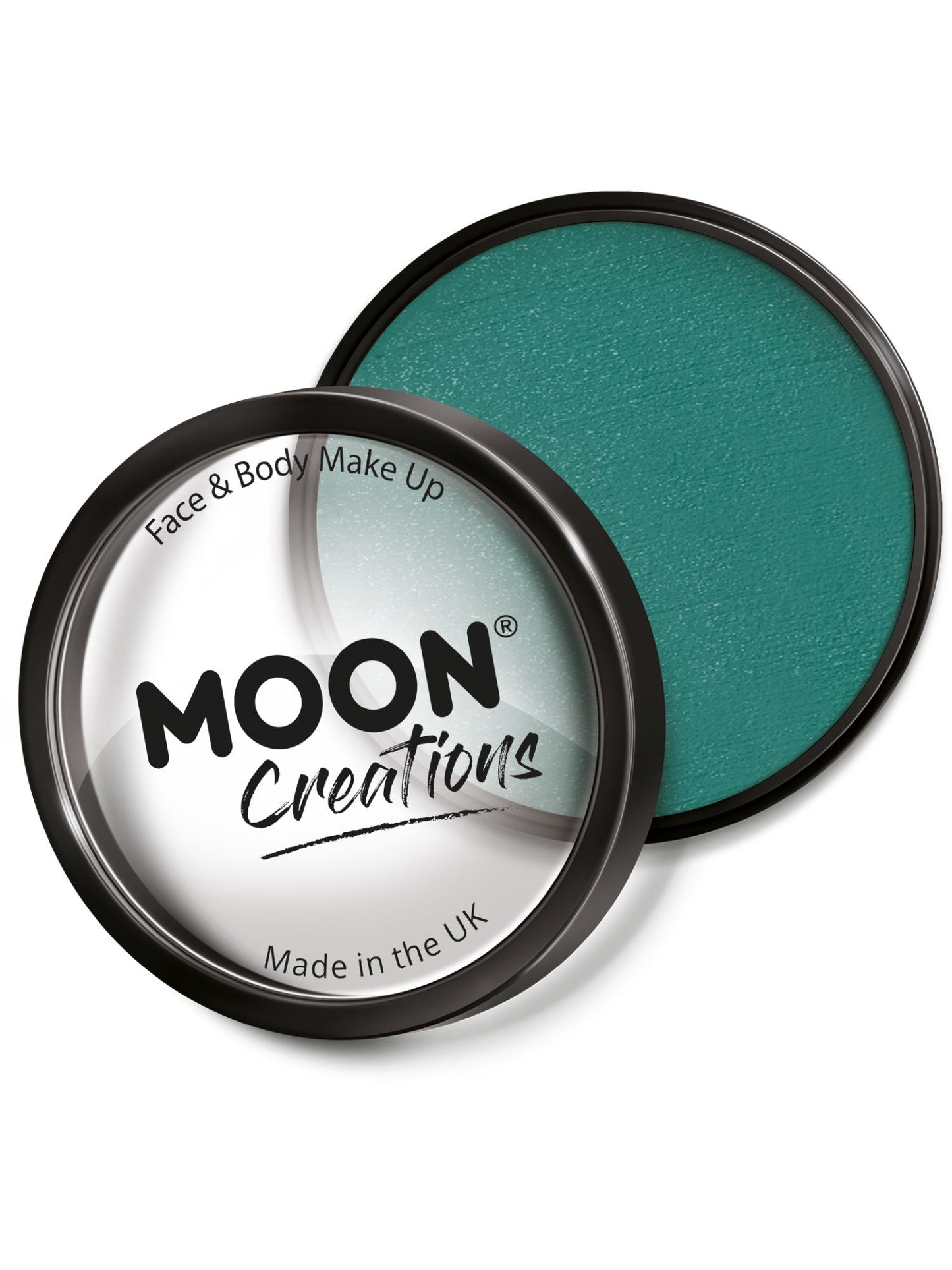 Pot à gâteau de peinture pour le visage Moon Creations Pro, bleu sarcelle, vente en gros
