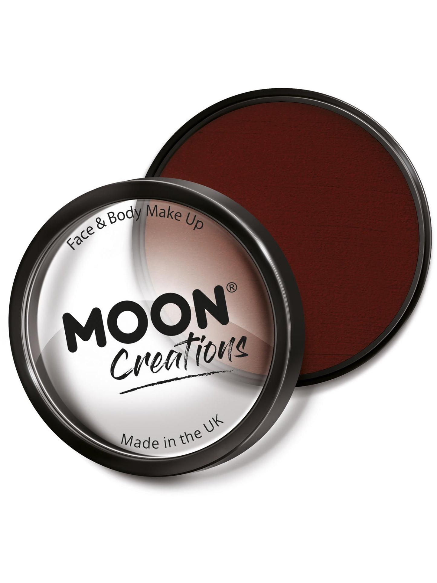 Moon Creations Pro Face Paint Cake Pot, Dark Red Wholesale