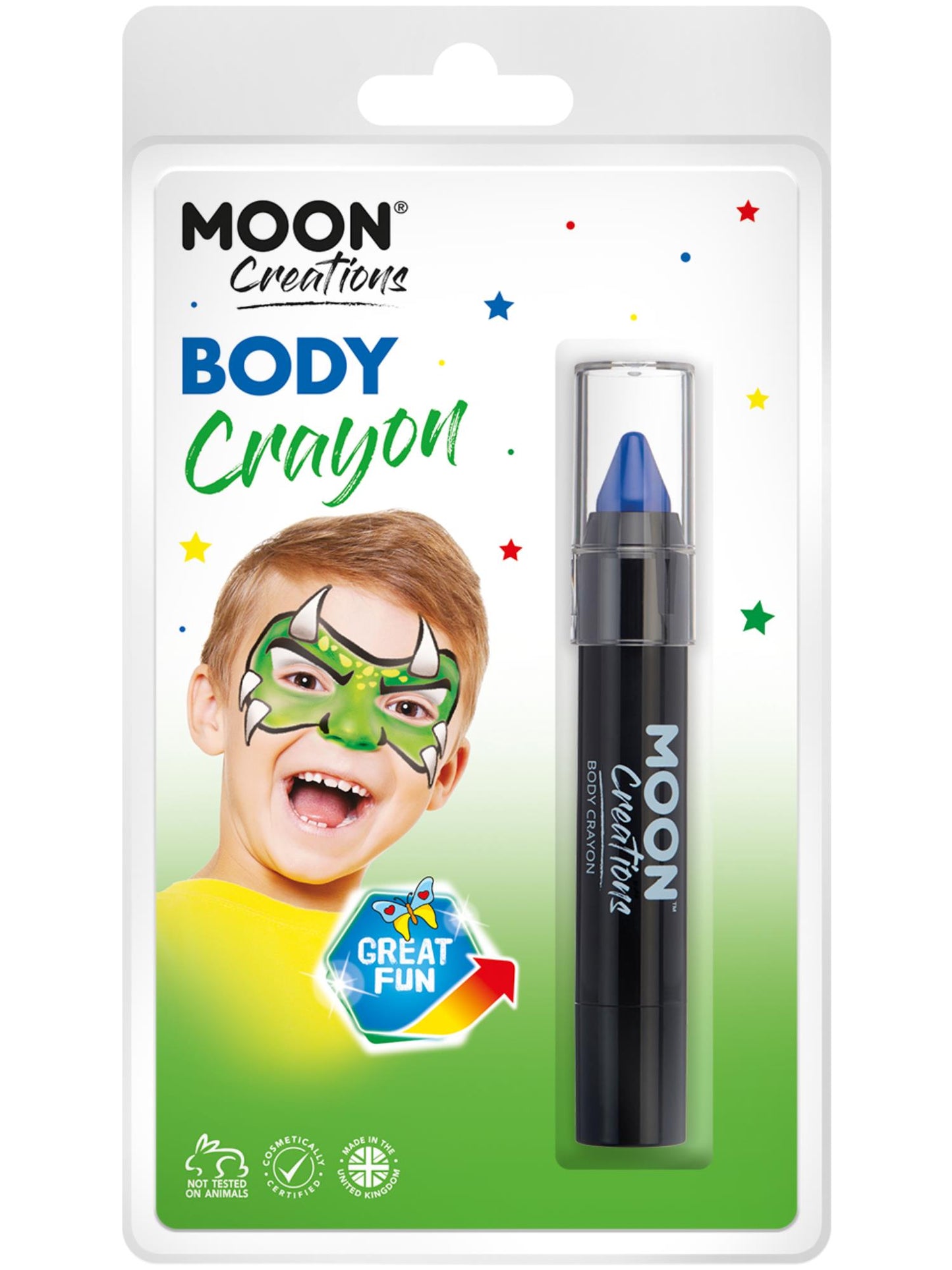 Moon Creations Body Crayons, Dark Blue Wholesale