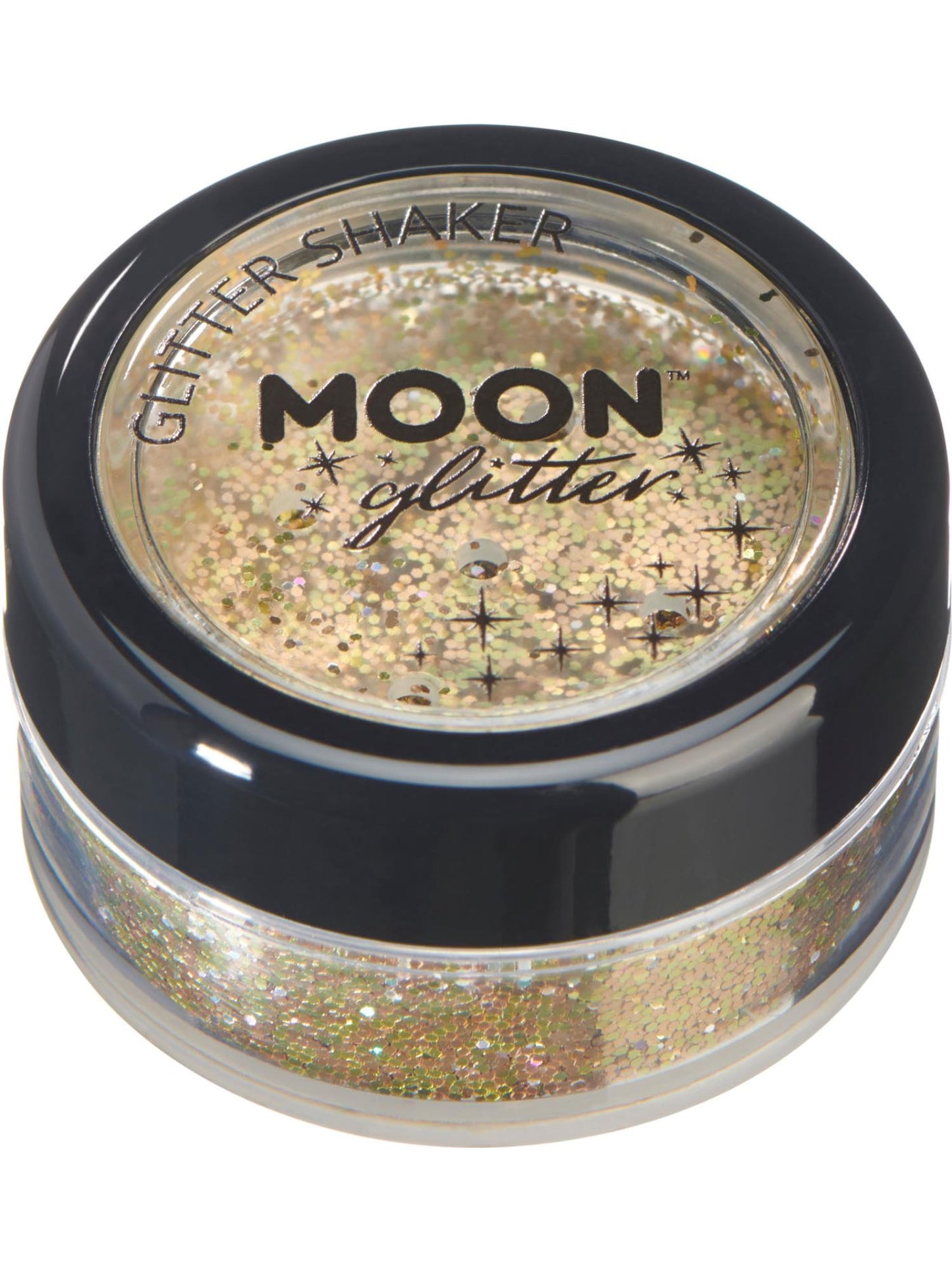 Moon Glitter Holographic Glitter Shakers, Gold Wholesale
