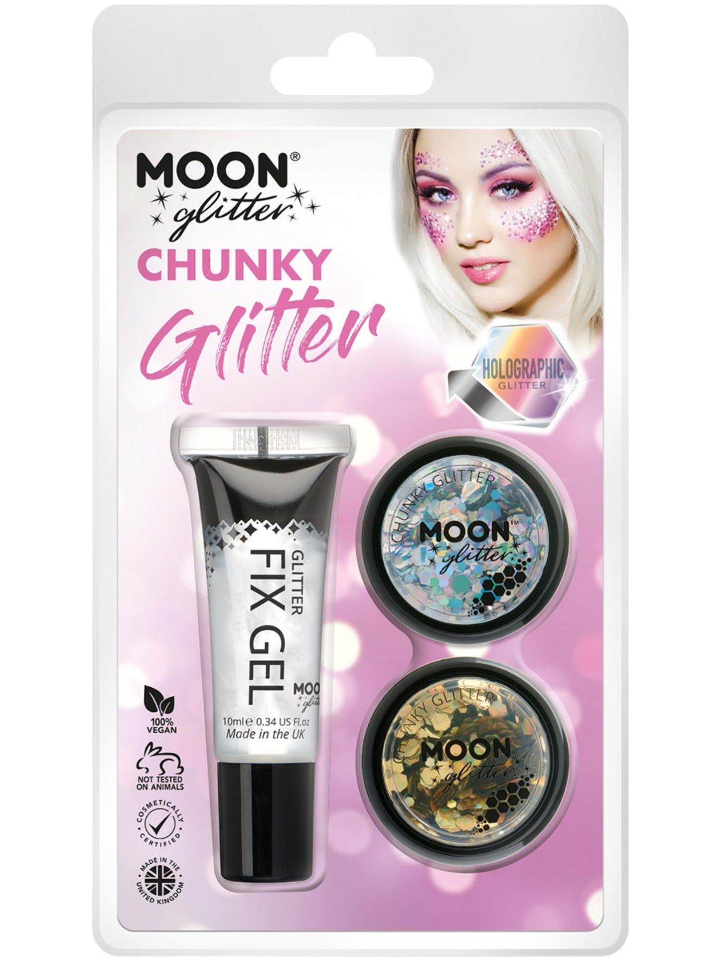 Moon Glitter Holographic Chunky Glitter, Wholesale