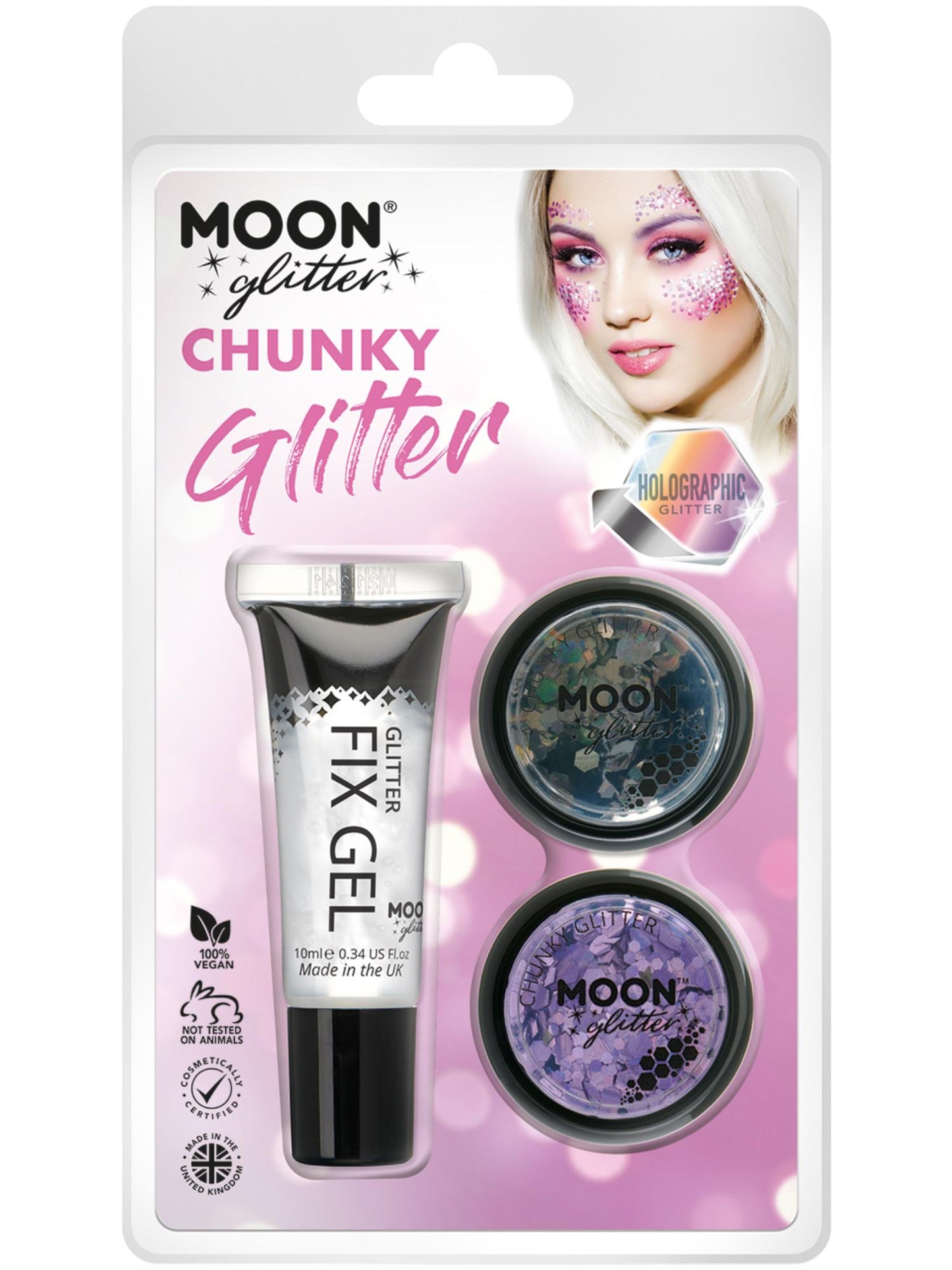 Moon Glitter Holographic Chunky Glitter, Wholesale