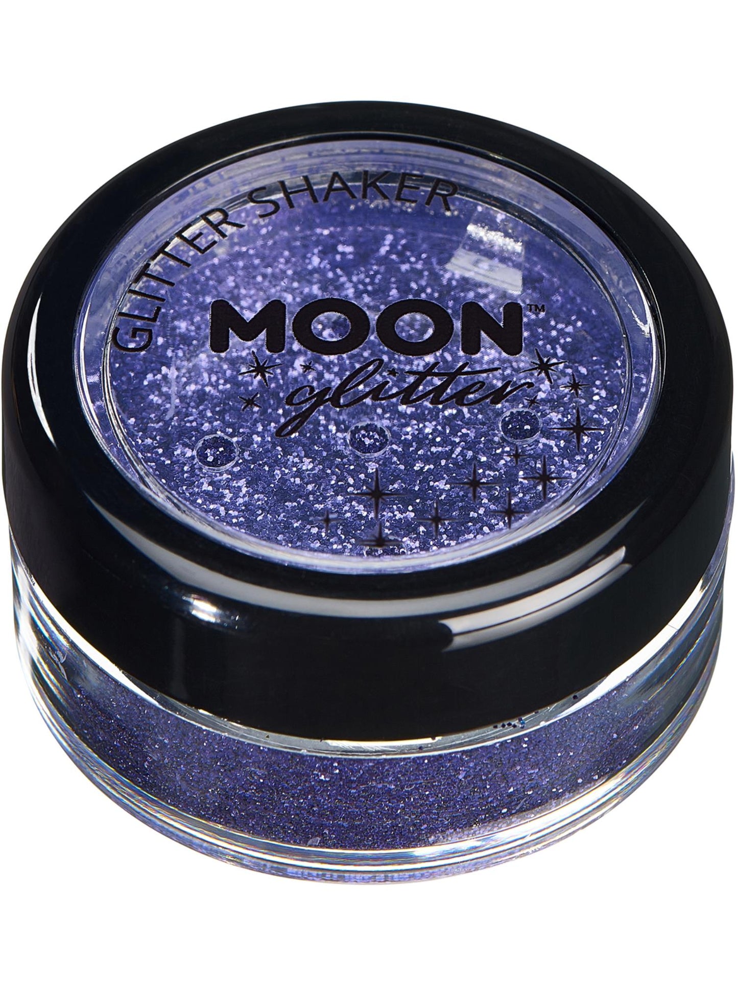 Shakers à paillettes fines classiques Moon Glitter, lavande en gros
