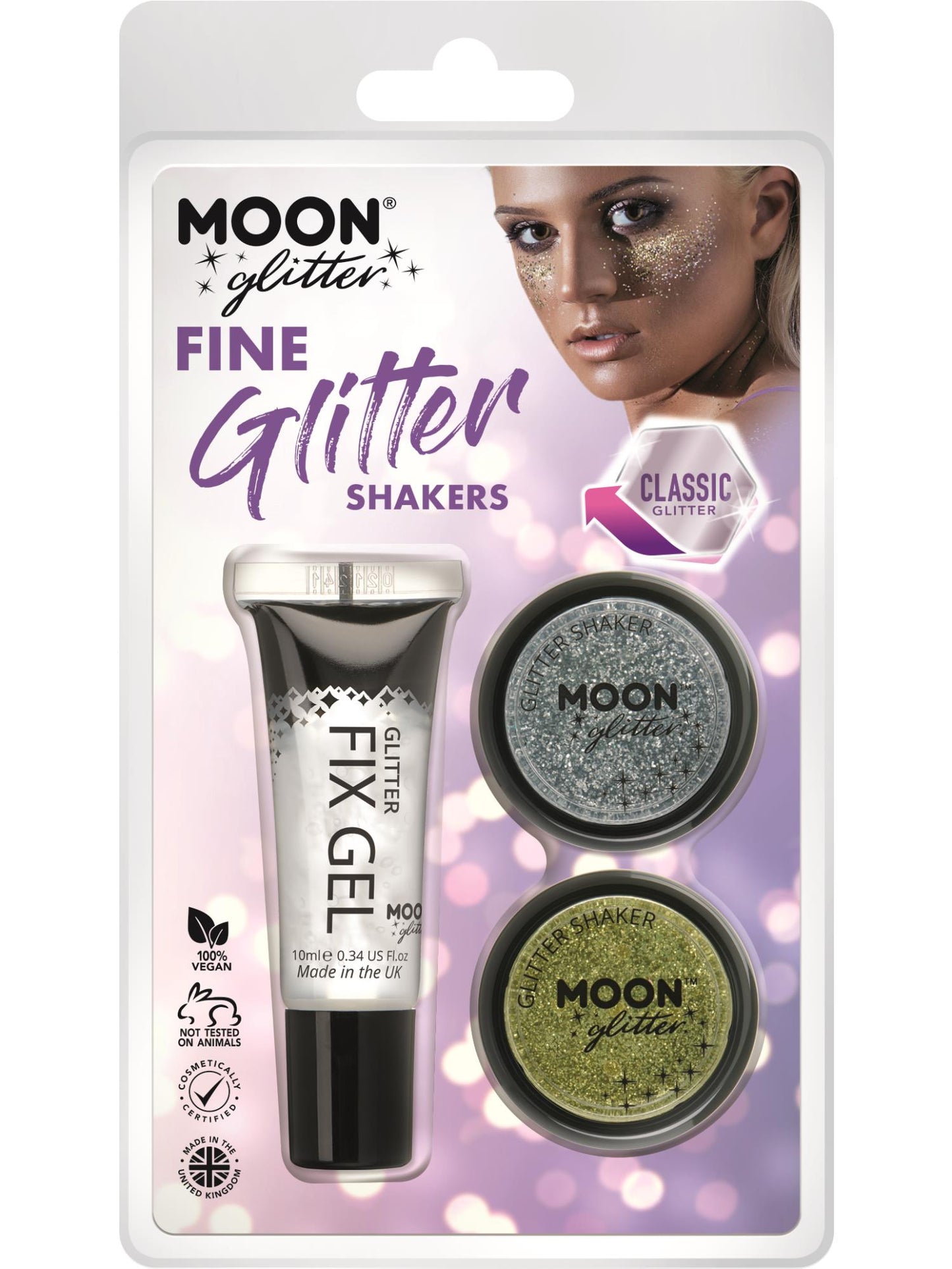 Moon Glitter Classic Fine Glitter Shakers, Wholesale