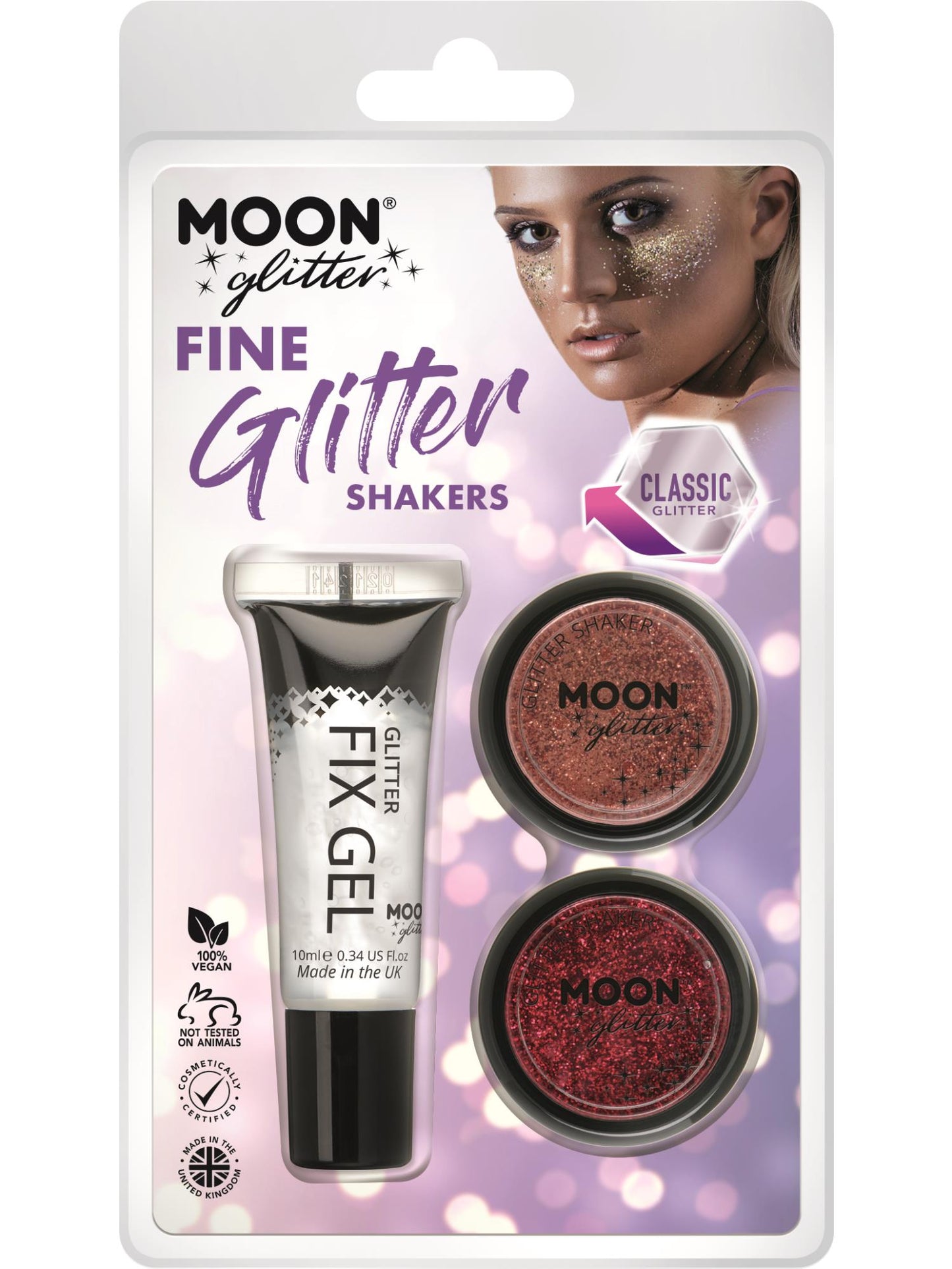 Moon Glitter Classic Fine Glitter Shakers, Wholesale