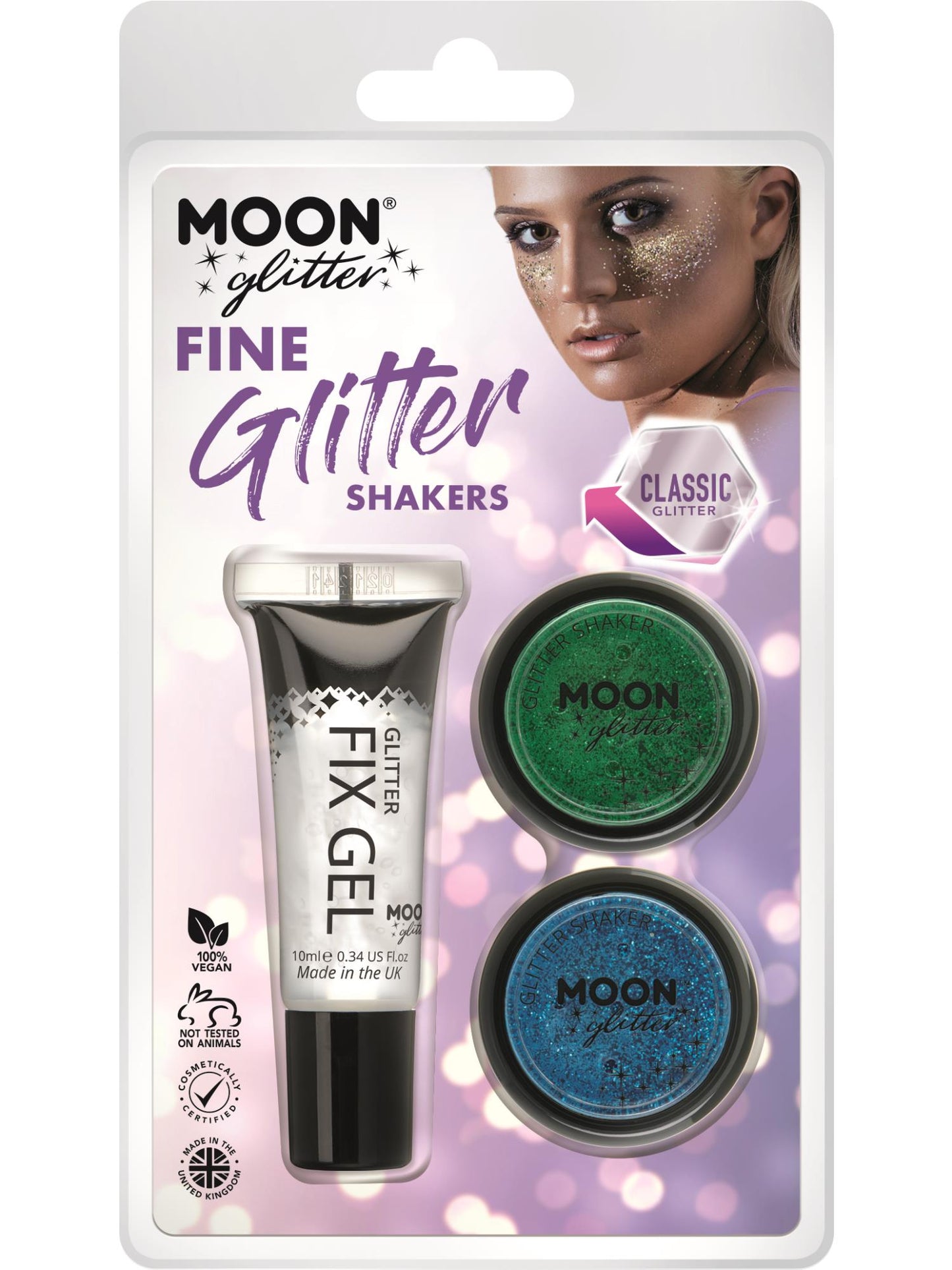 Moon Glitter Classic Fine Glitter Shakers, Wholesale