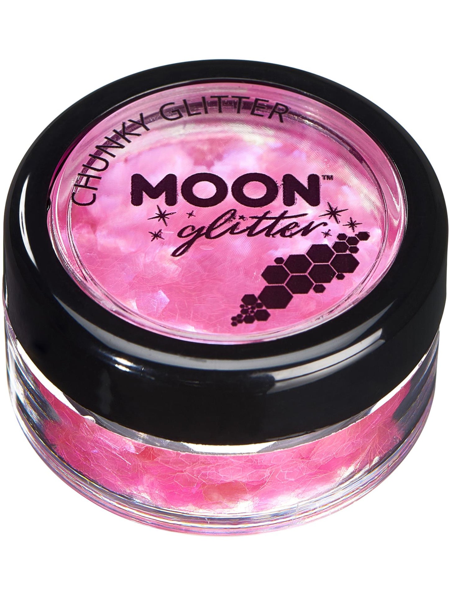 Paillettes épaisses irisées Moon Glitter, rose, vente en gros