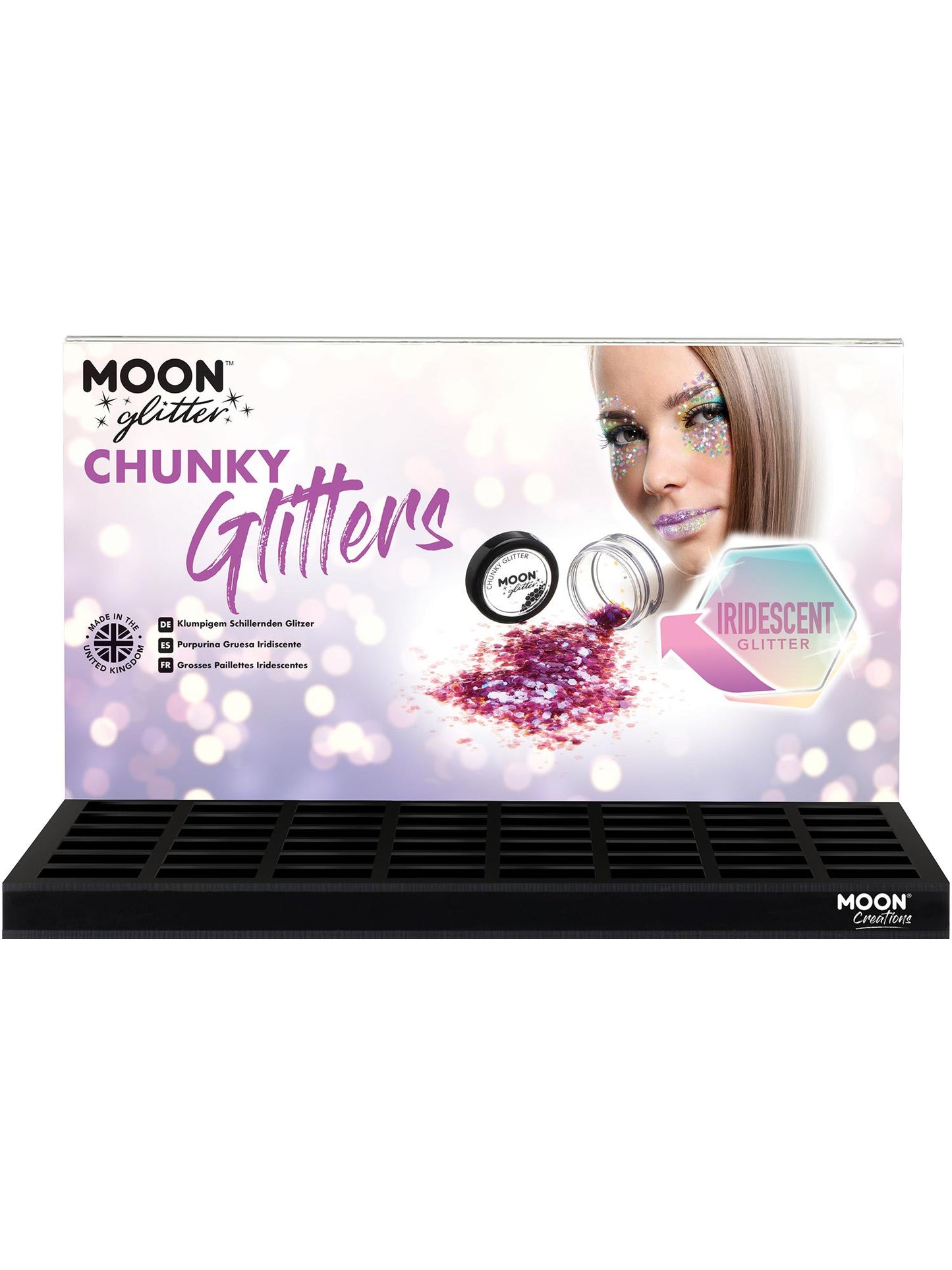 Moon Glitter Iridescent Chunky Glitter, Wholesale