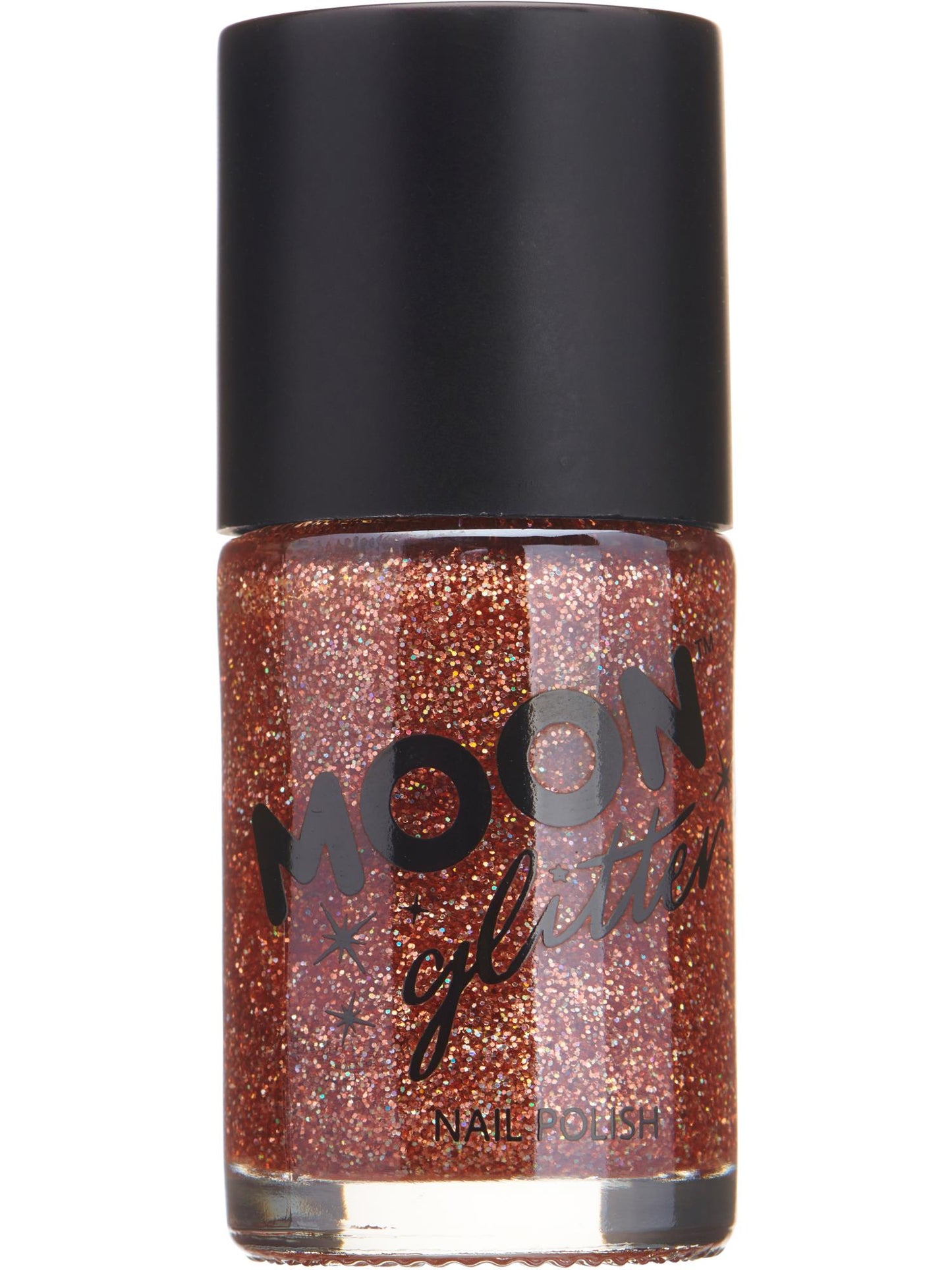 Moon Glitter Holographic Nail Polish, Rose Gold Wholesale