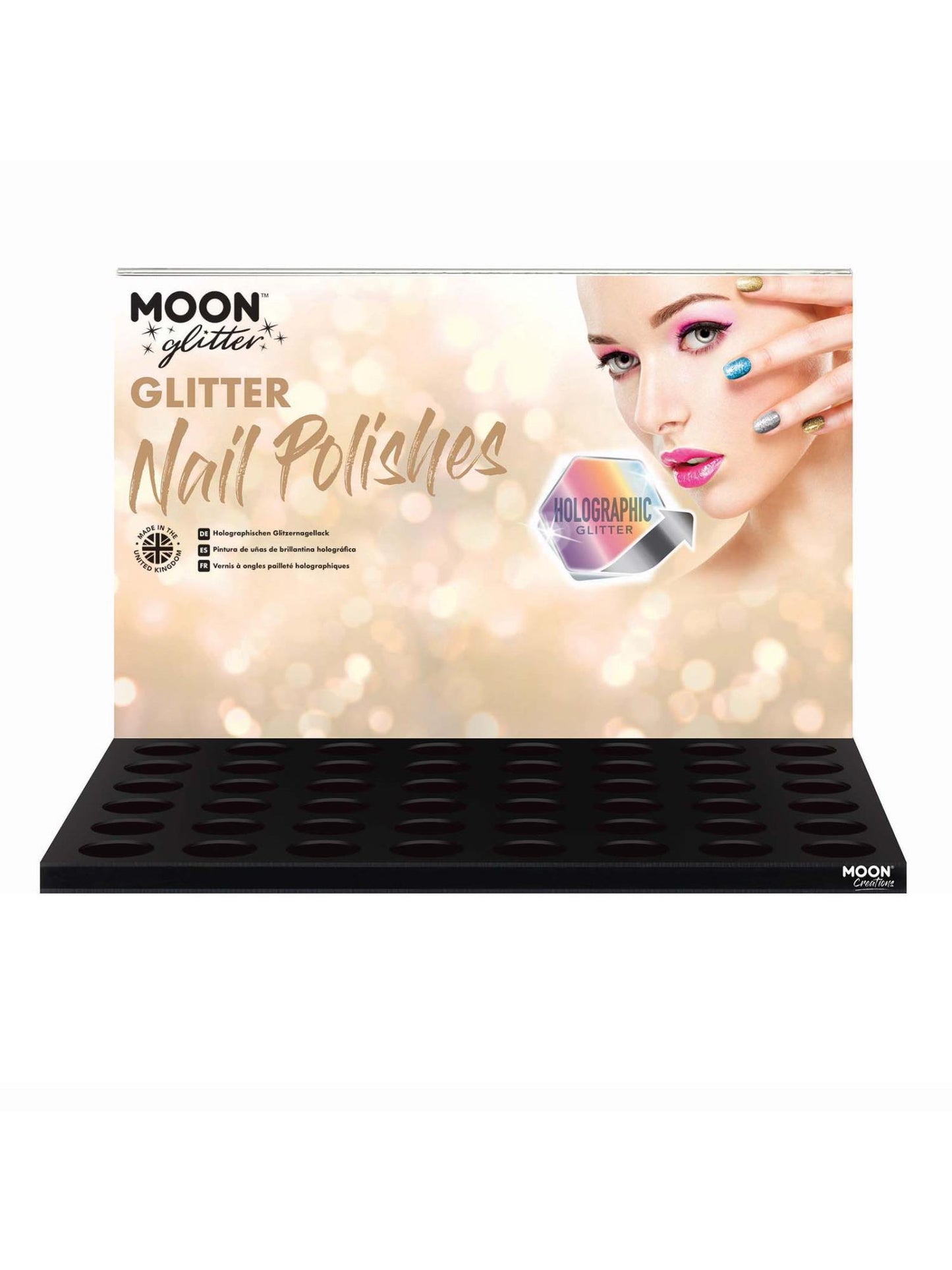 Moon Glitter Holographic Nail Polish, Wholesale