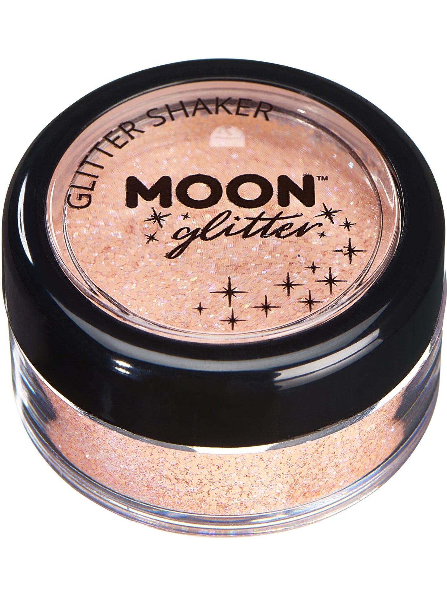 Moon Glitter Pastel Glitter Shakers, Peach Wholesale