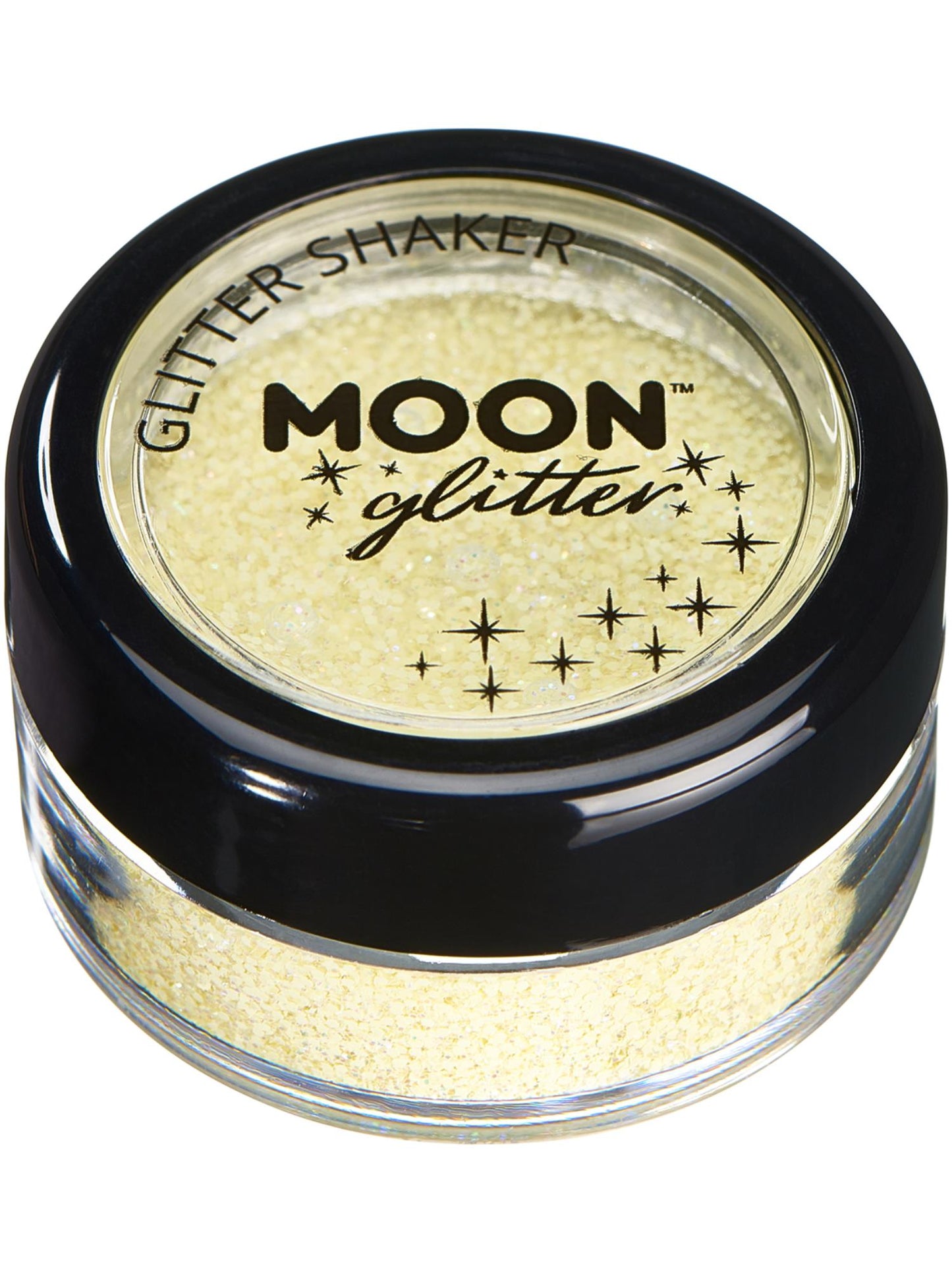 Shakers à paillettes pastel Moon Glitter, citron en gros