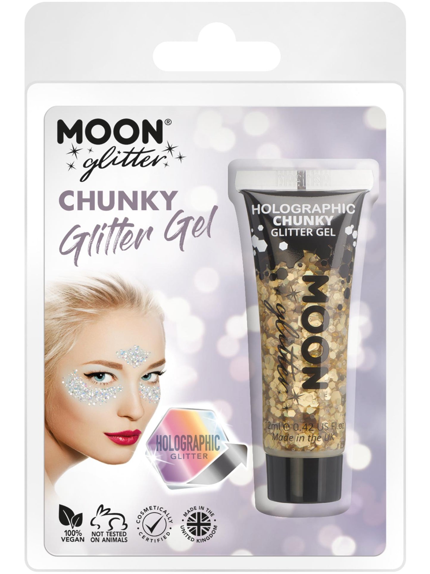 Moon Glitter Holographic Chunky Glitter Gel Wholesale