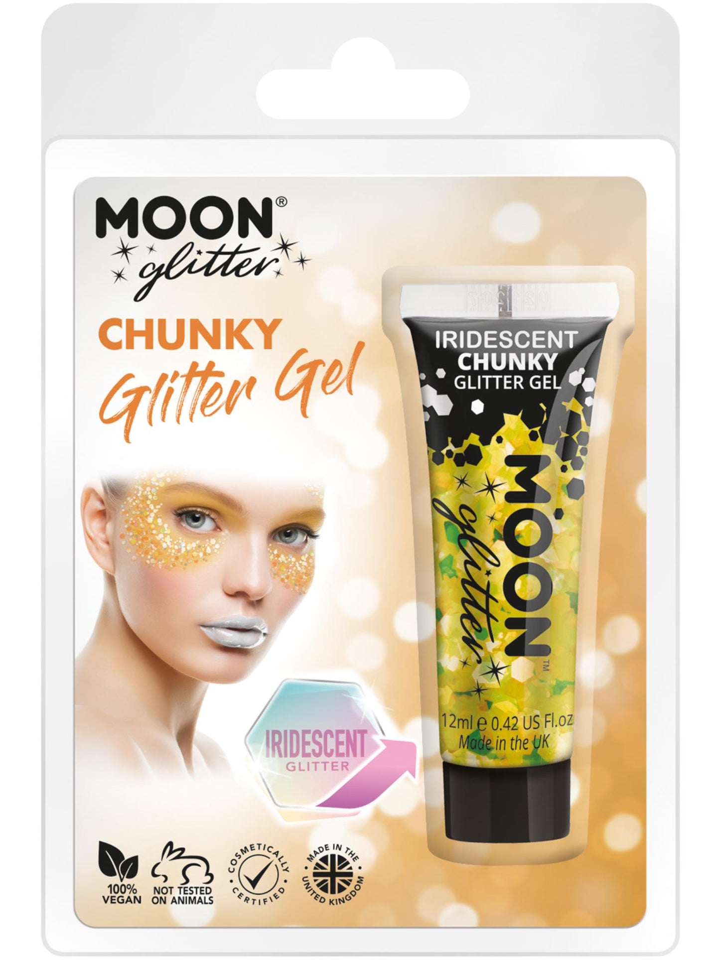 Gel pailleté épais irisé Moon Glitter en gros