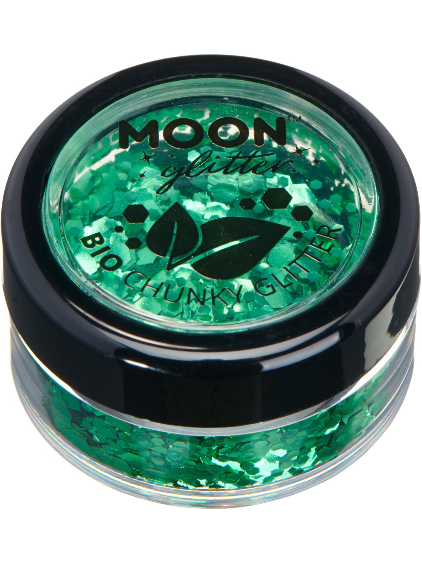 Moon Glitter Bio Chunky Glitter, Green Wholesale
