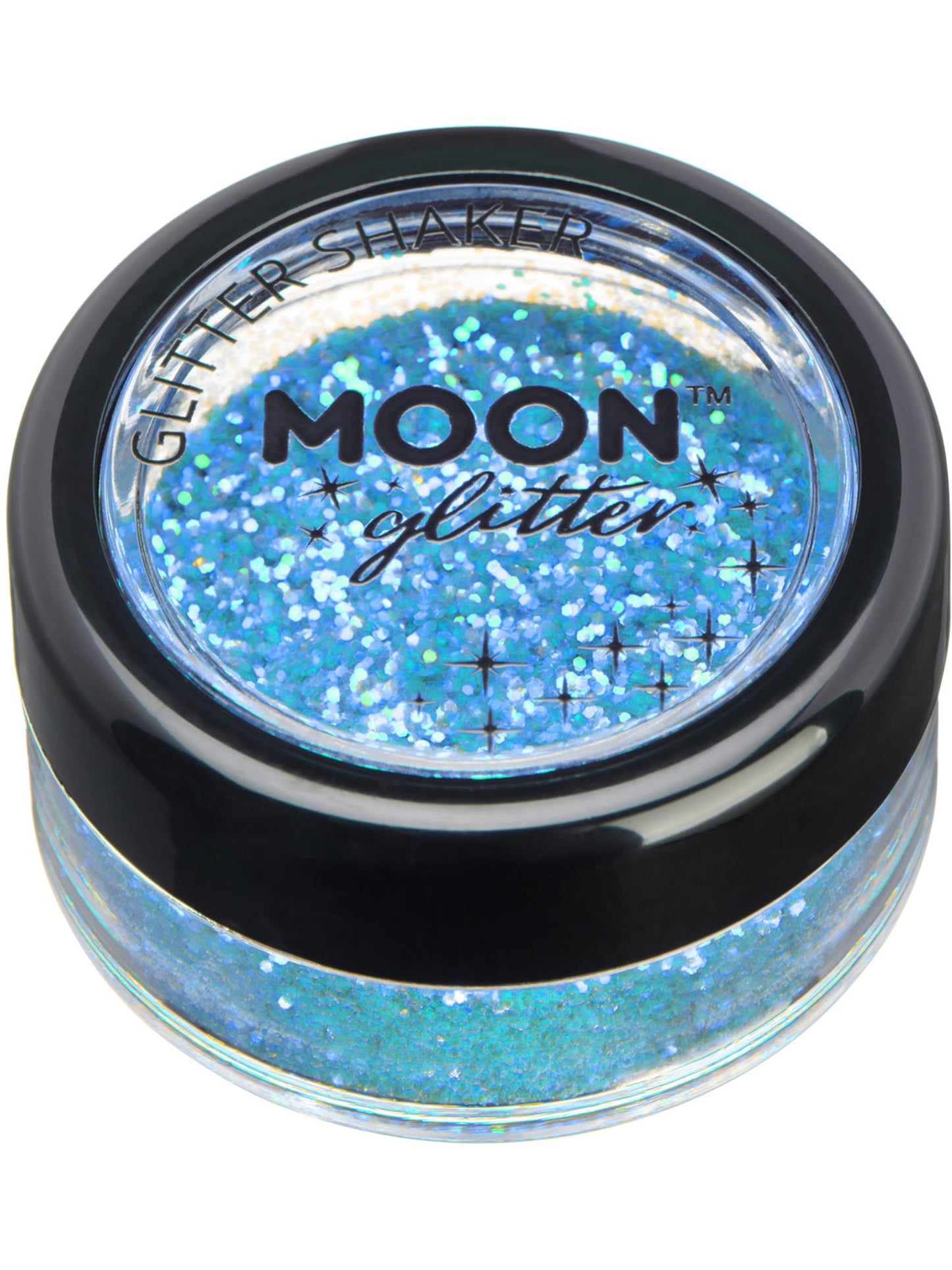 Moon Glitter Iridescent Glitter Shakers, Blue Wholesale