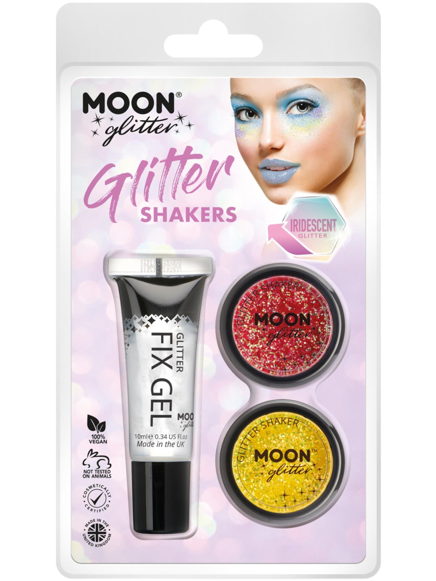 Moon Glitter Iridescent Glitter Shakers, Wholesale
