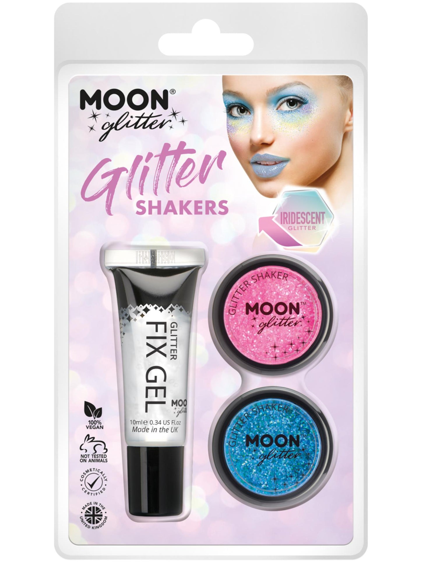 Moon Glitter Iridescent Glitter Shakers, Wholesale