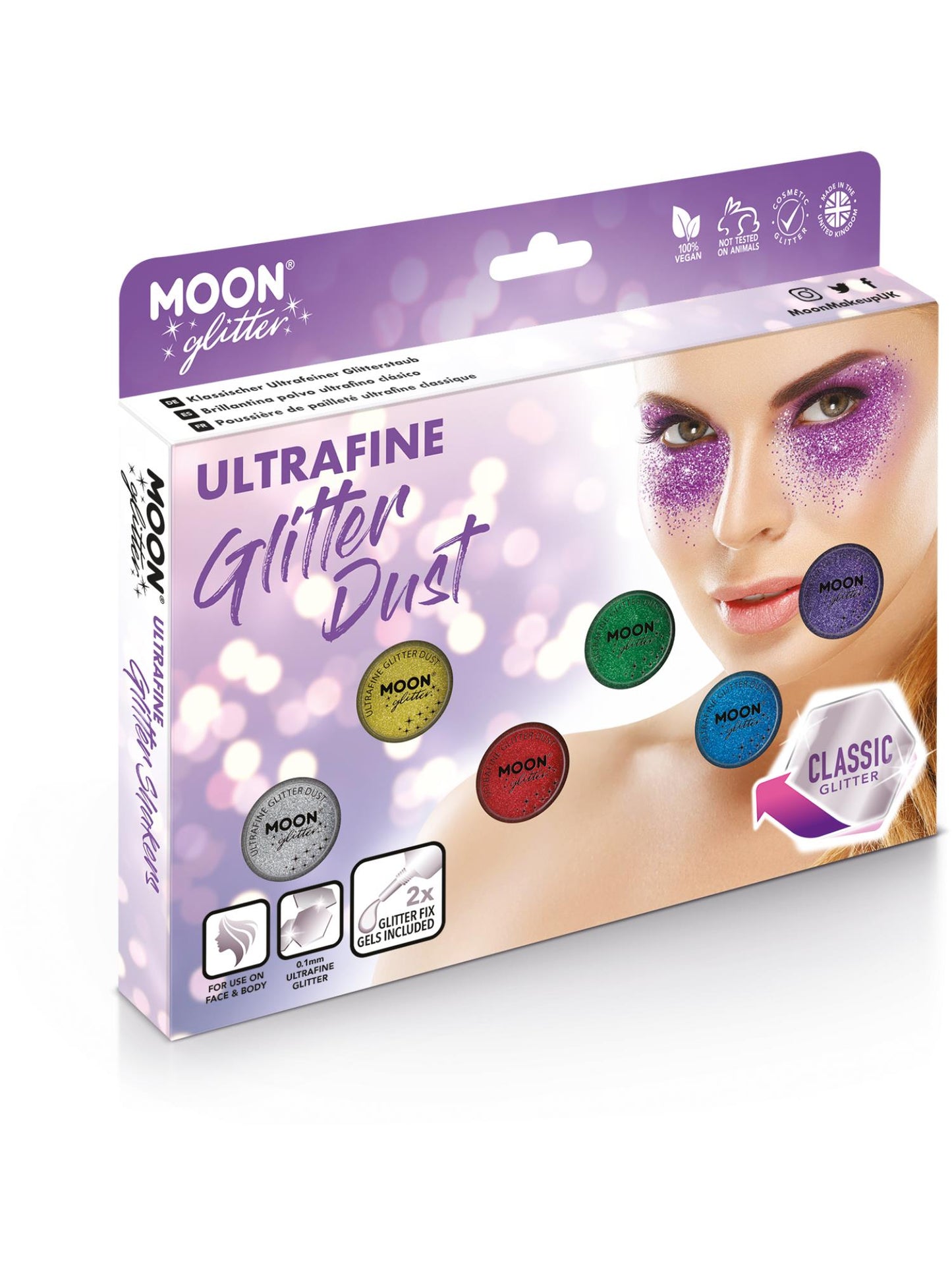 Moon Glitter Classic Ultrafine Glitter Dust Wholesale