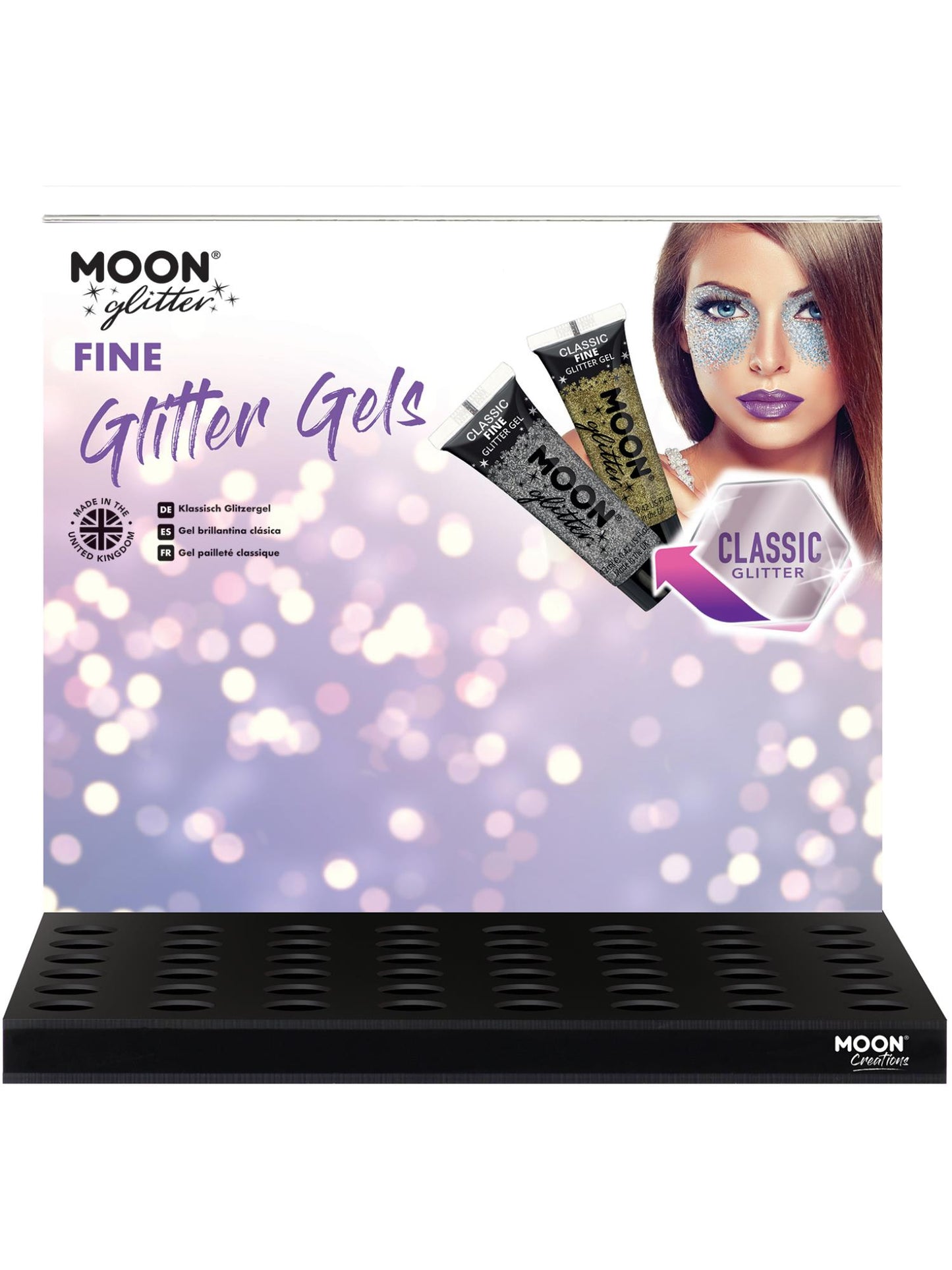 Moon Glitter Classic Fine Glitter Gel, Wholesale
