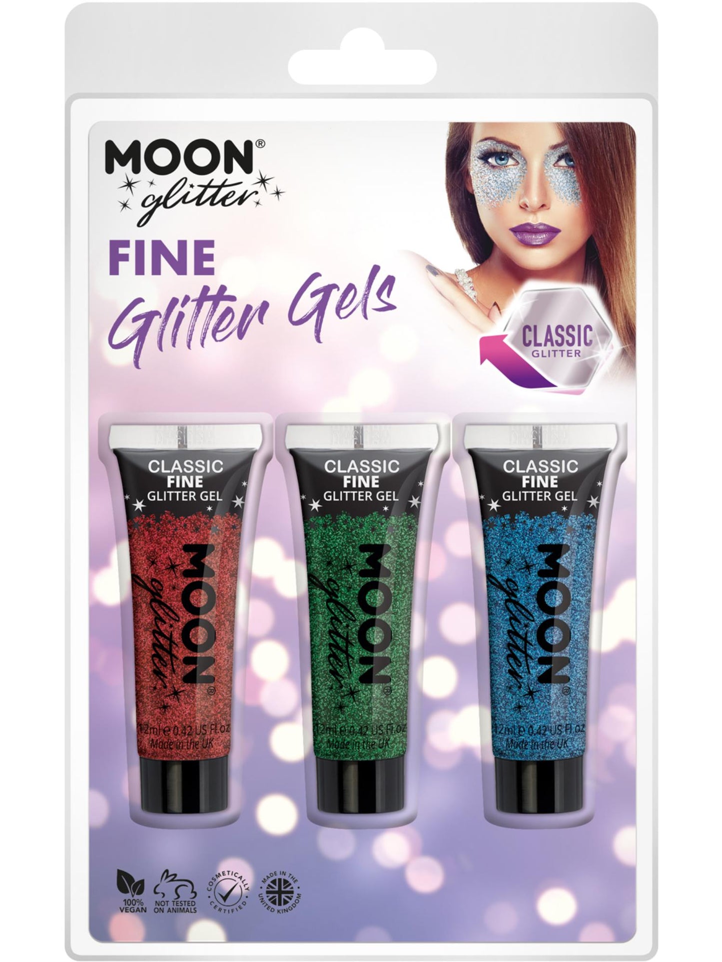 Moon Glitter Classic Fine Glitter Gel, Wholesale