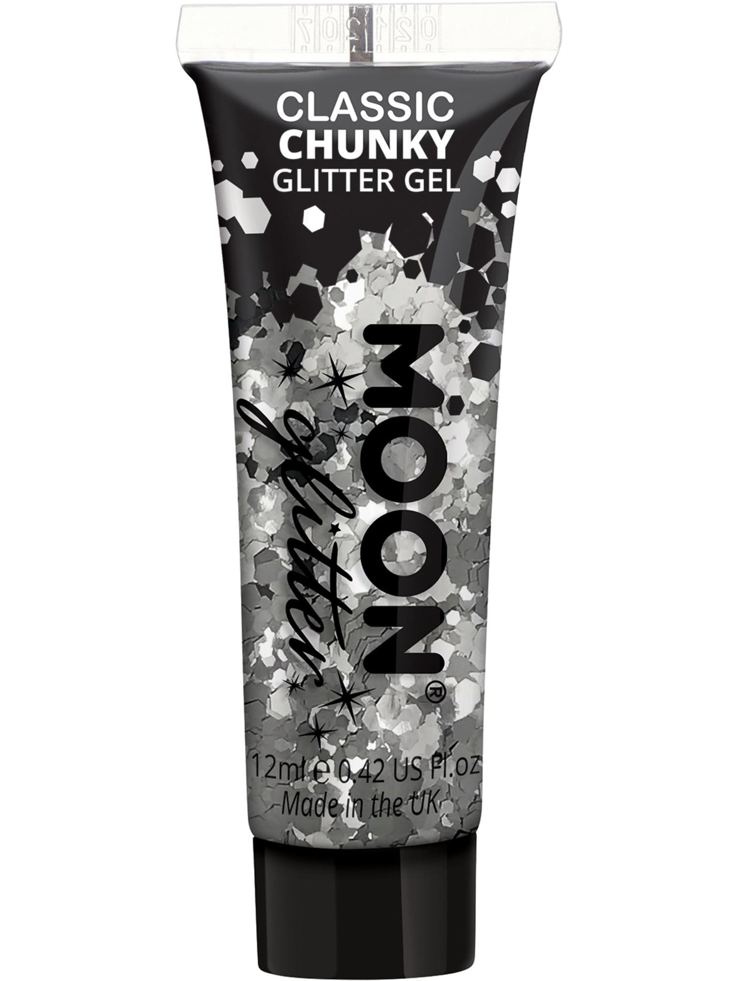 Moon Glitter Classic Chunky Glitter Gel, Silver Wholesale
