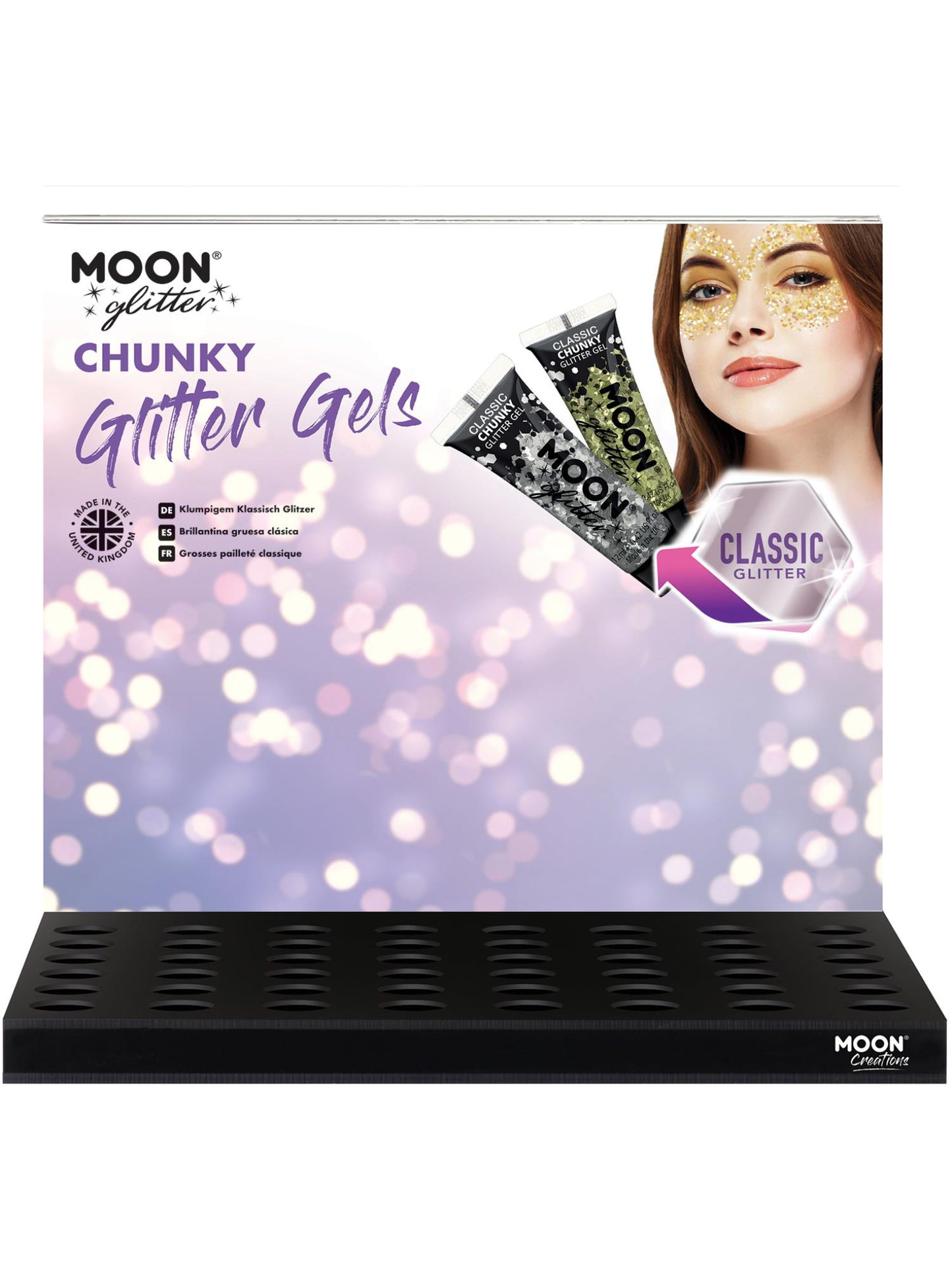 Moon Glitter Classic Chunky Glitter Gel, Wholesale