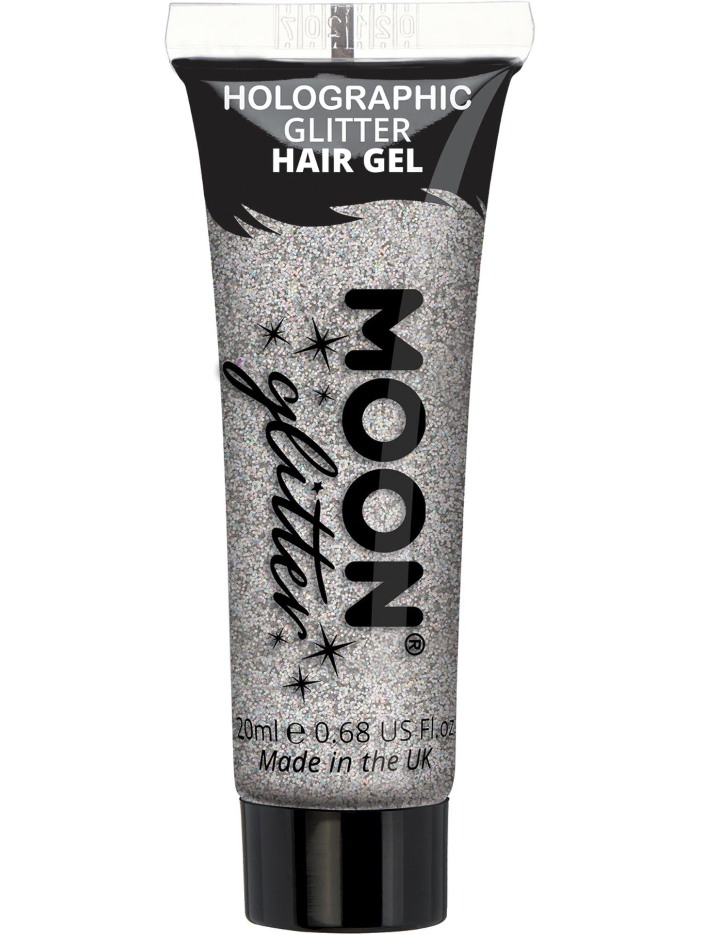 Moon Glitter Holographic Glitter Hair Gel, Silver Wholesale