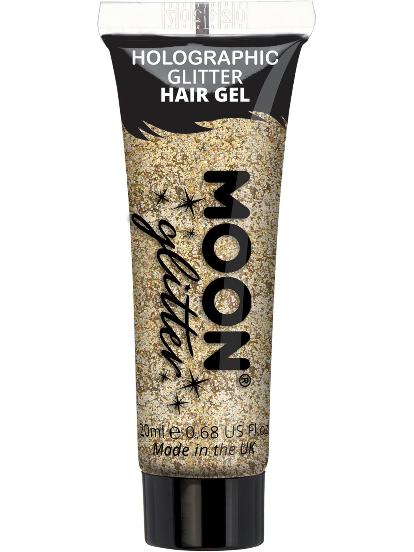 Moon Glitter Holographic Glitter Hair Gel, Gold Wholesale