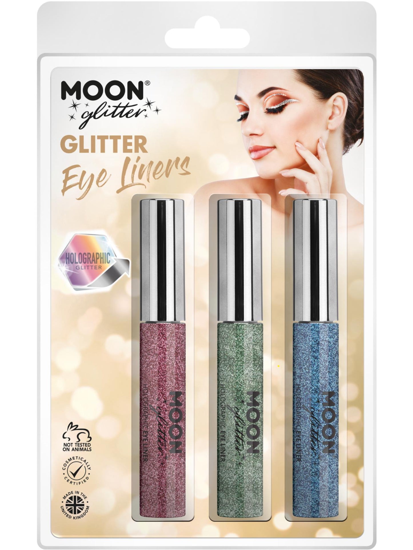 Moon Glitter Holographic Glitter Eye Liner, Wholesale