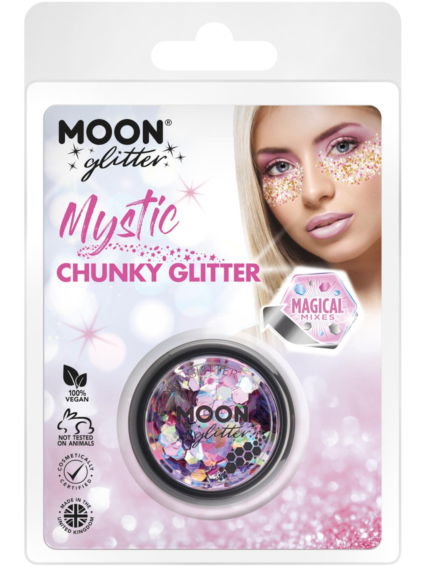 Moon Glitter Mystic Chunky Glitter, Mixed Colours Wholesale