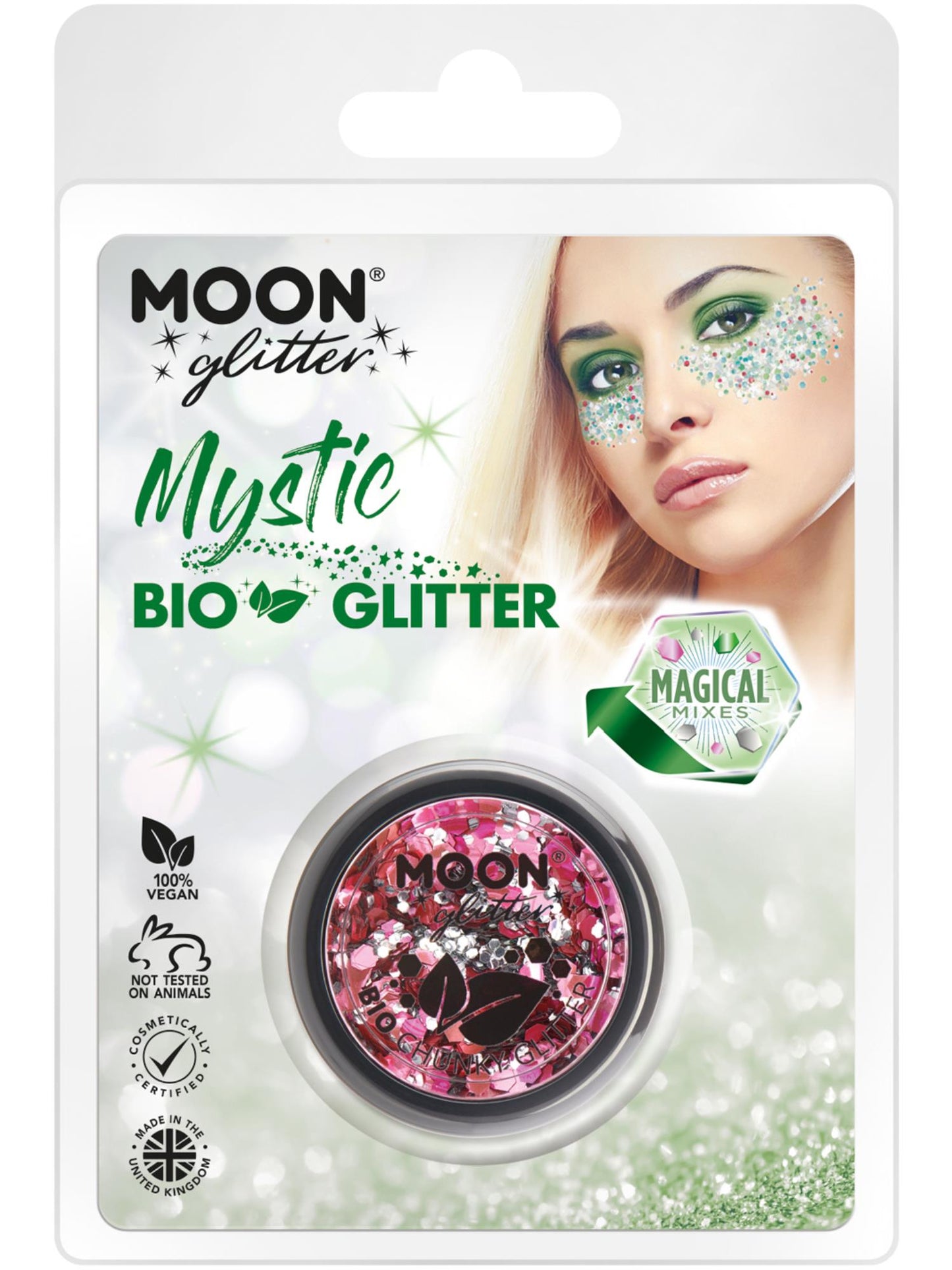 Moon Glitter Mystic Bio Chunky Glitter, Clamshell Wholesale