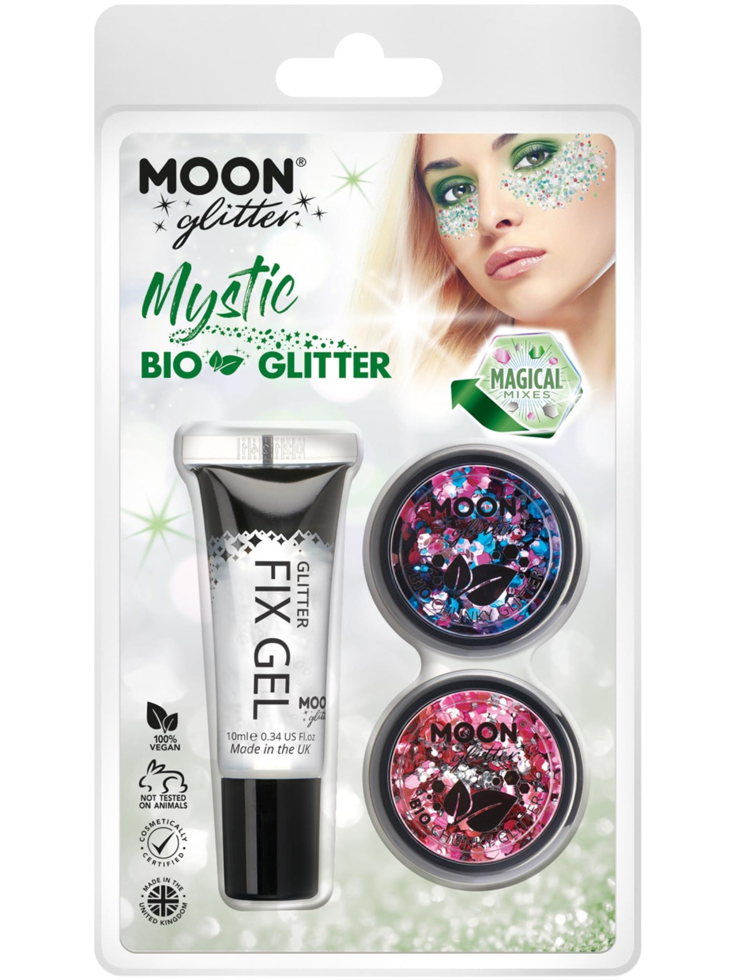 Moon Glitter Mystic Bio Chunky Glitter, Clamshell Wholesale